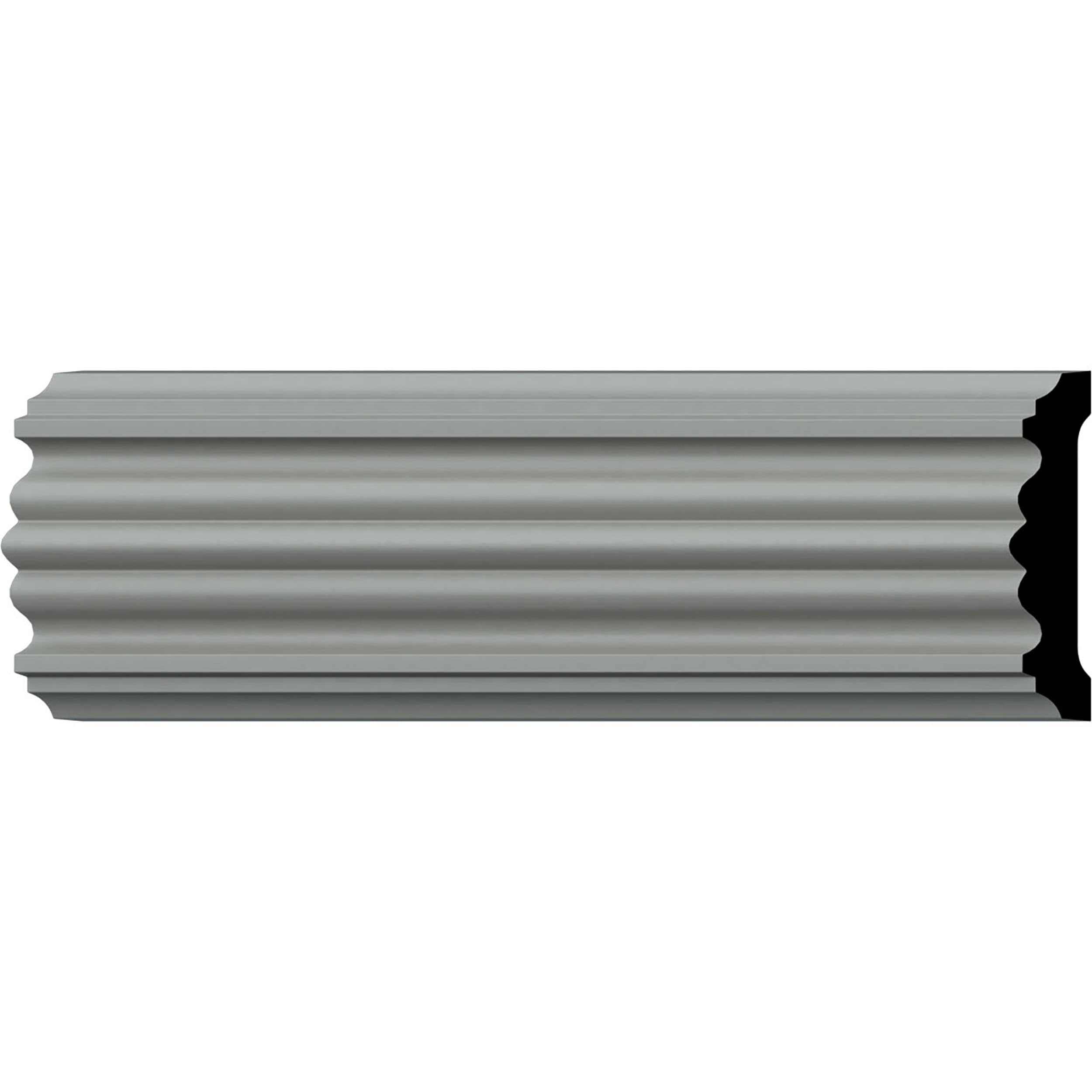 Ekena Millwork CAS04X94X01 7/8-in x 3-3/4-in x 7-ft 10-1/2-in Primed Polyurethane Casing