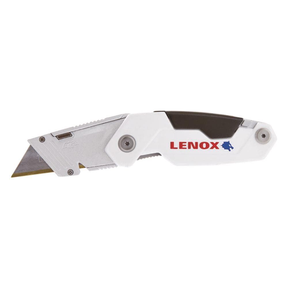 LENOX 3/4-in 3-Blade Folding Utility Knife with On Tool Blade