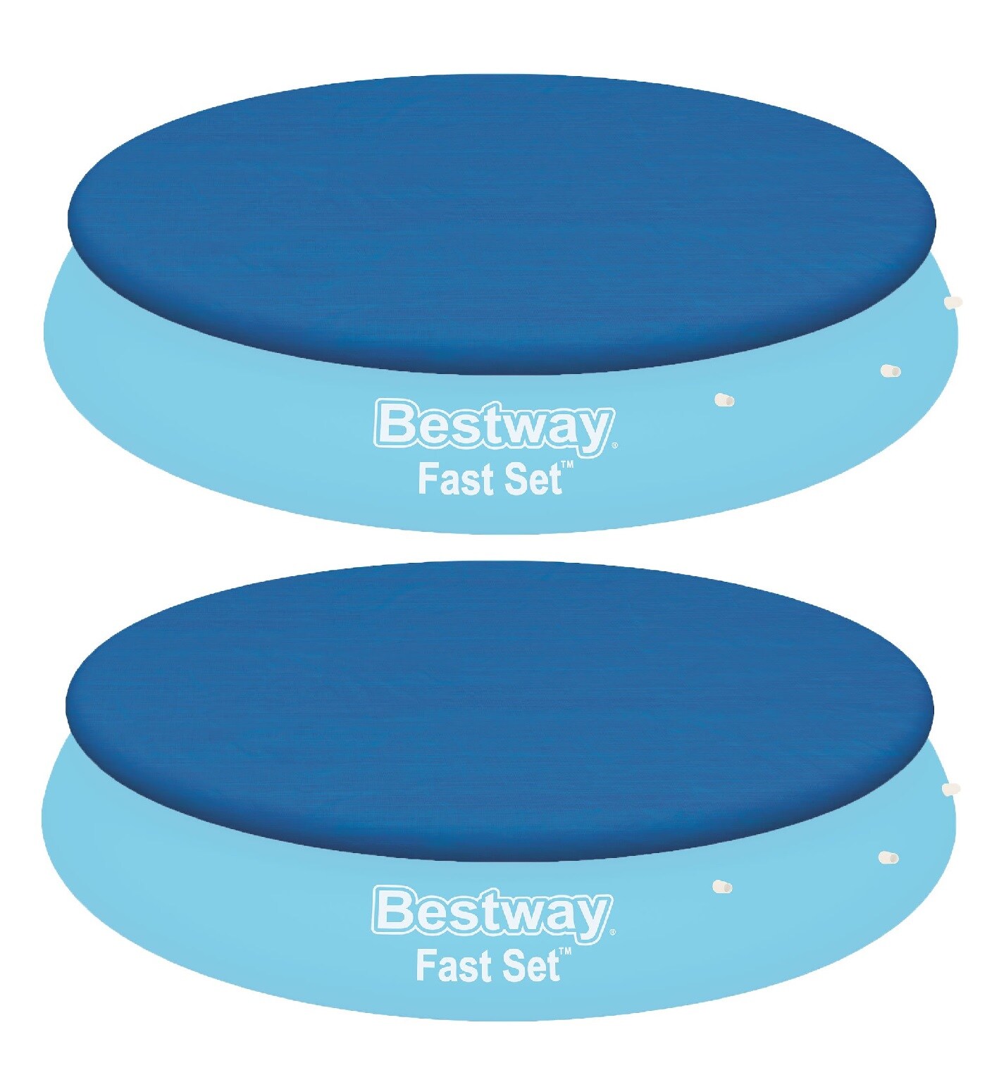 Bestway 177186 12-ft x 12-ft PVC Leaf Round Pool Cover