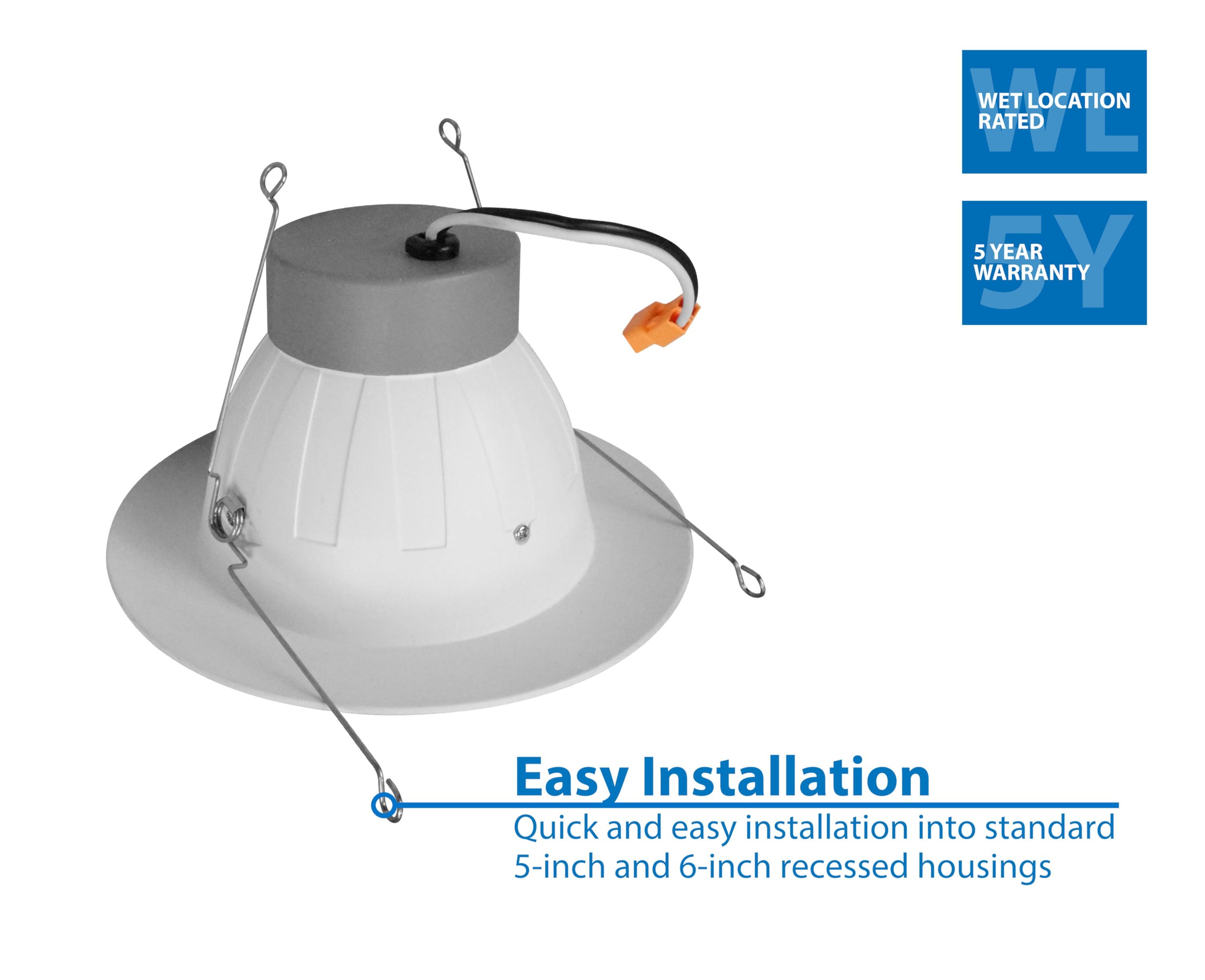 Nicor Lighting DCR562121203KWH Led-Retrofit-Downlight - View #6