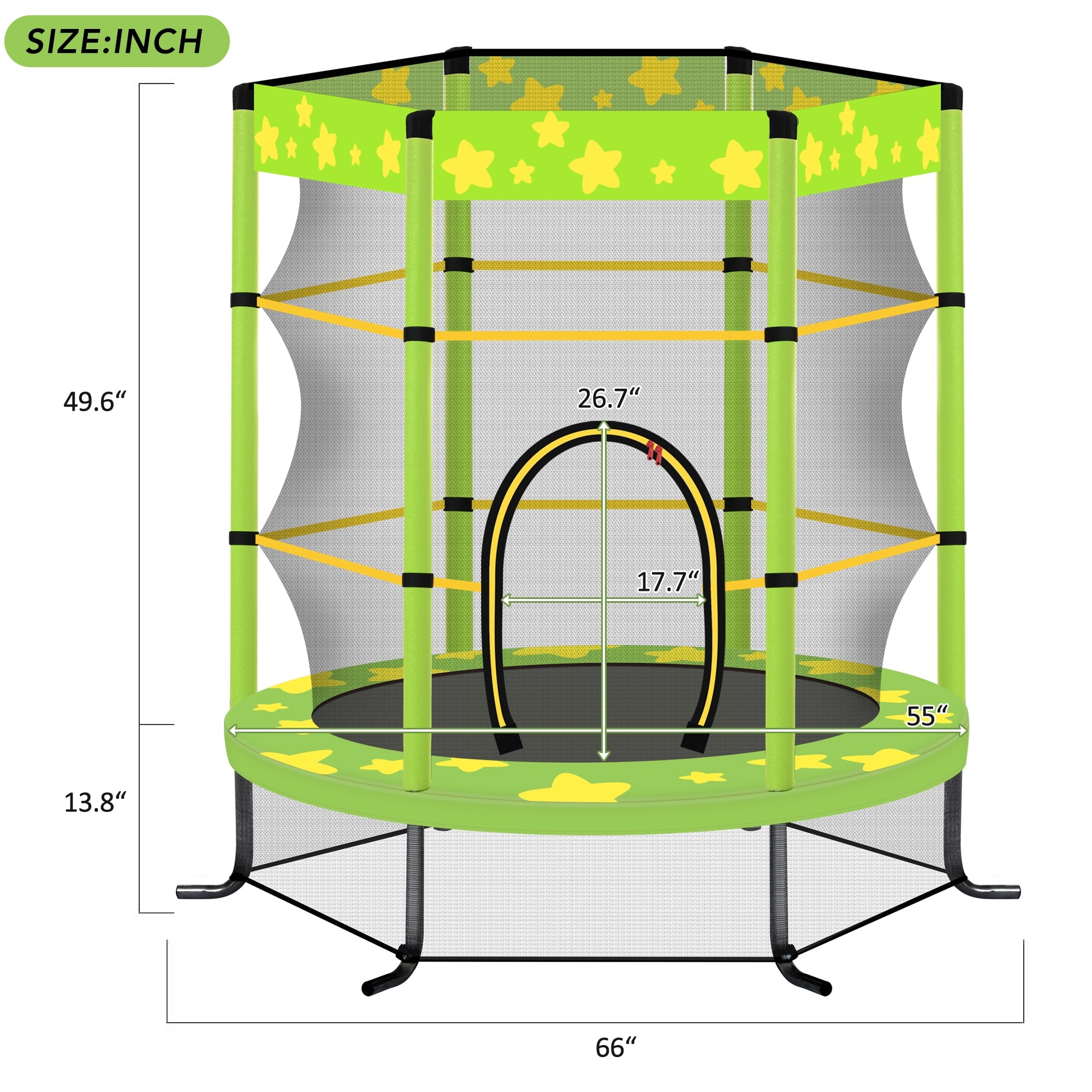 Lycvki 1064 trampolines - View #5