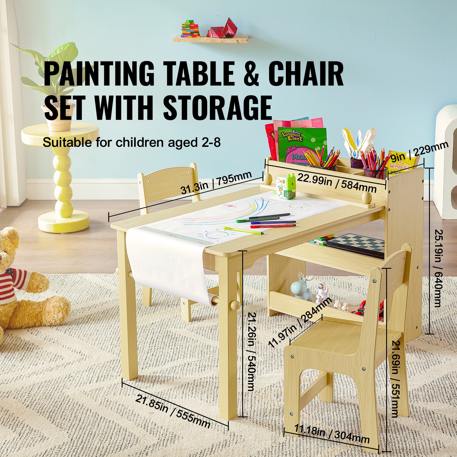 SVOPES SVOPESDCWETZY04771V0 Kids-Play-Tables - View #3