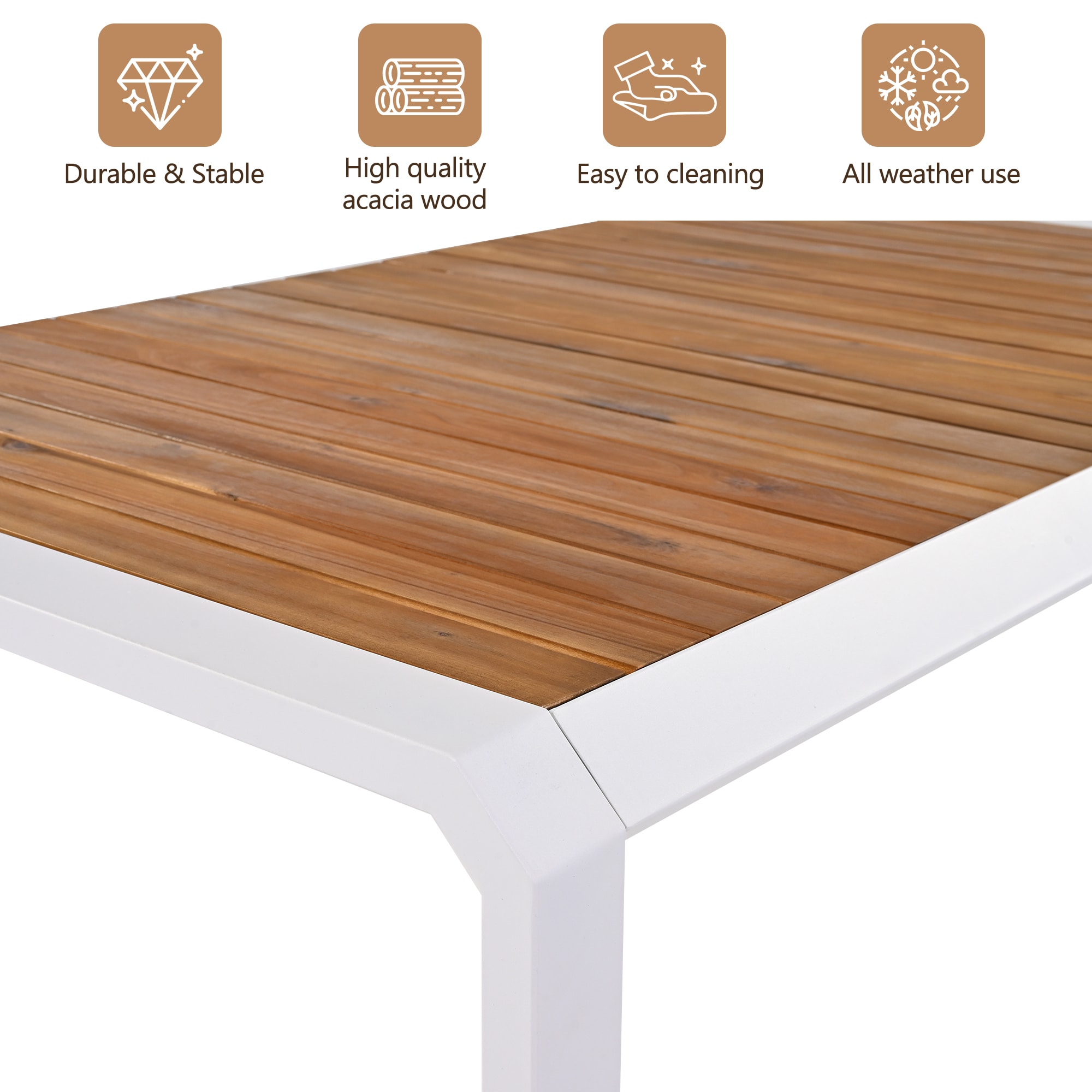 Nestfair FEGO201242A Patio-Dining-Sets - View #5