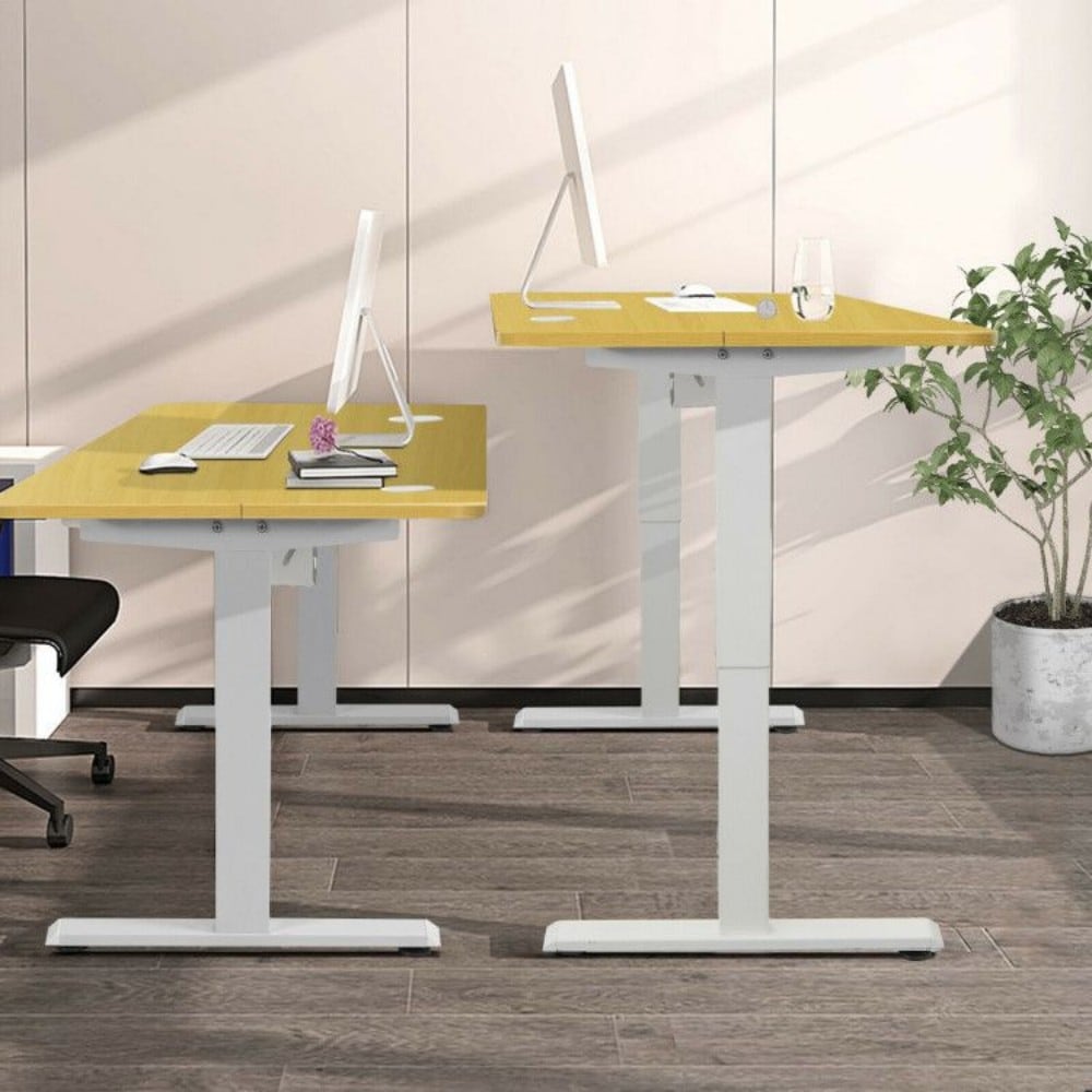 Tatayosi 48-Inch Electric Standing Adjustable Desk with Control Panel and USB Port for Home Office