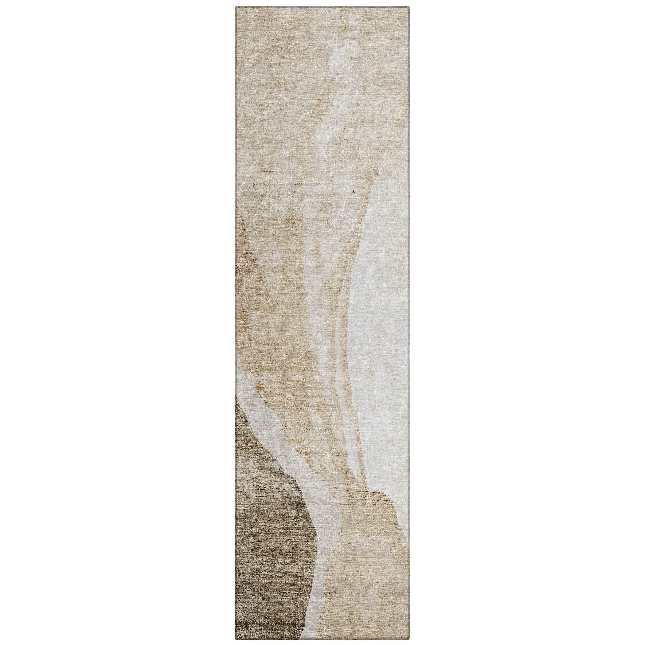 Addison Rugs ACN667BR2X8 Chantille ACN667BR 2 x 7 (ft) Polyester Brown Rectangular Indoor/Outdoor Geometric Machine washable Area rug