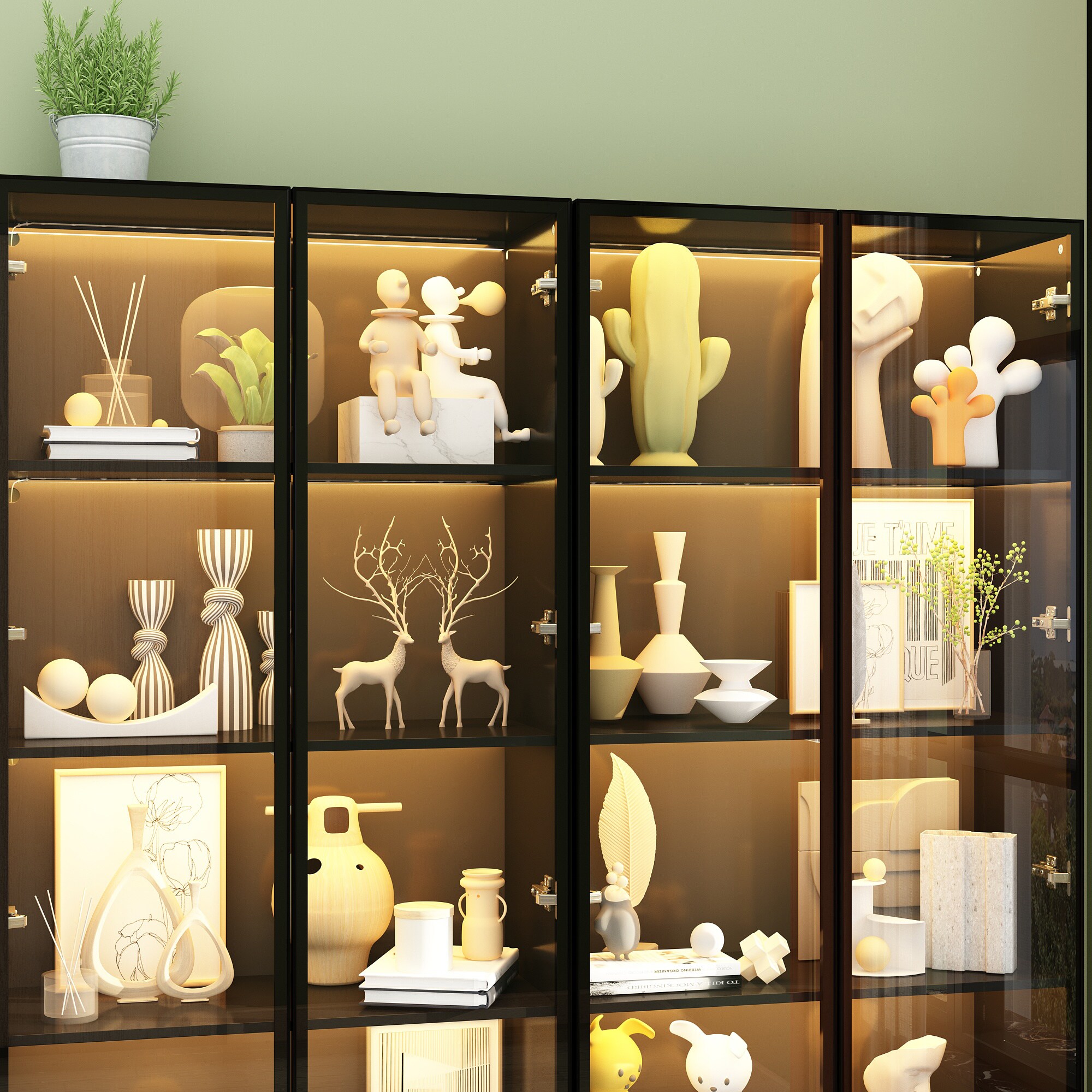 FUFU&GAGA KF020375+375 bookcases - View #11