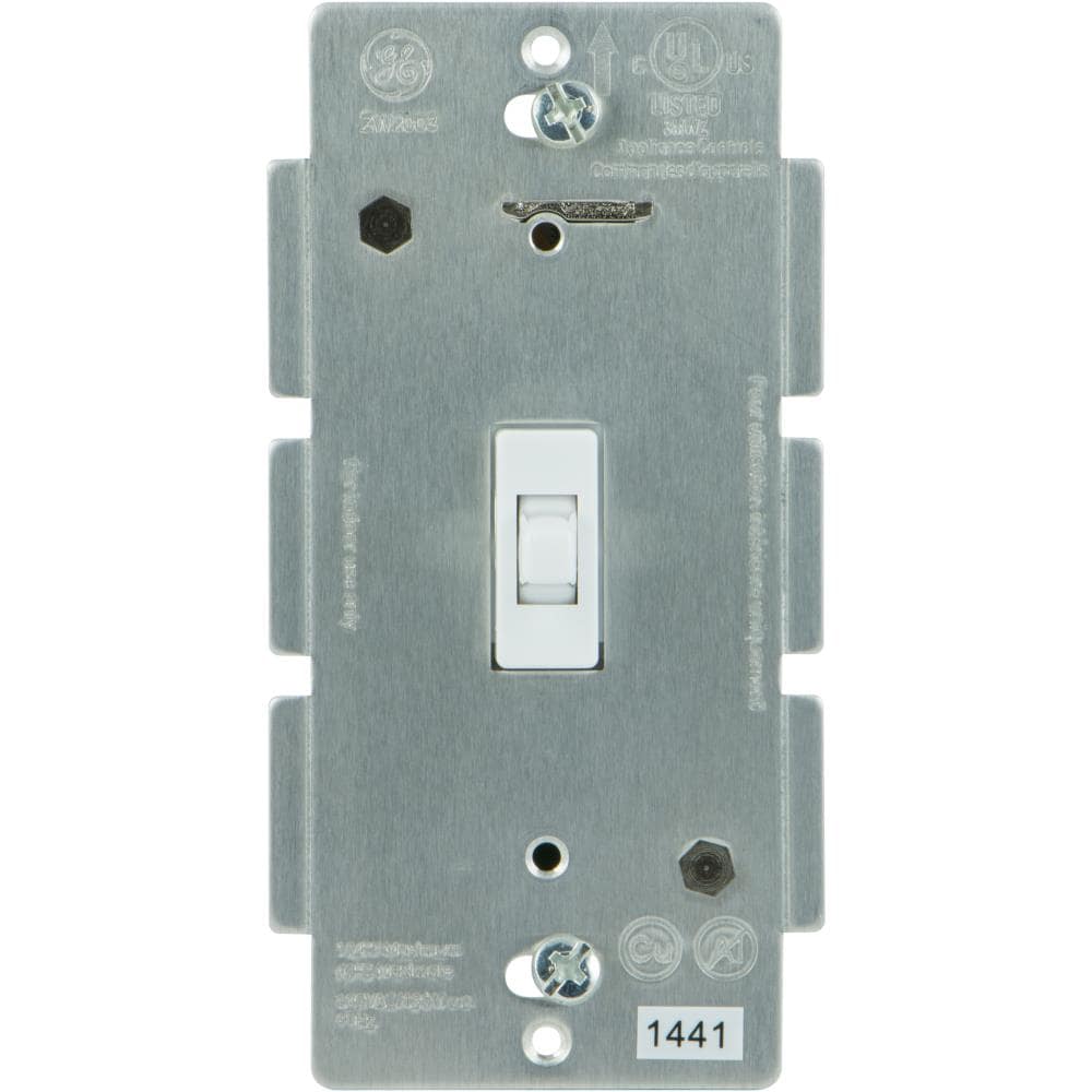 GE Z-Wave/ZigBee/Bluetooth 15-amp 3-way Toggle Light Switch, White 