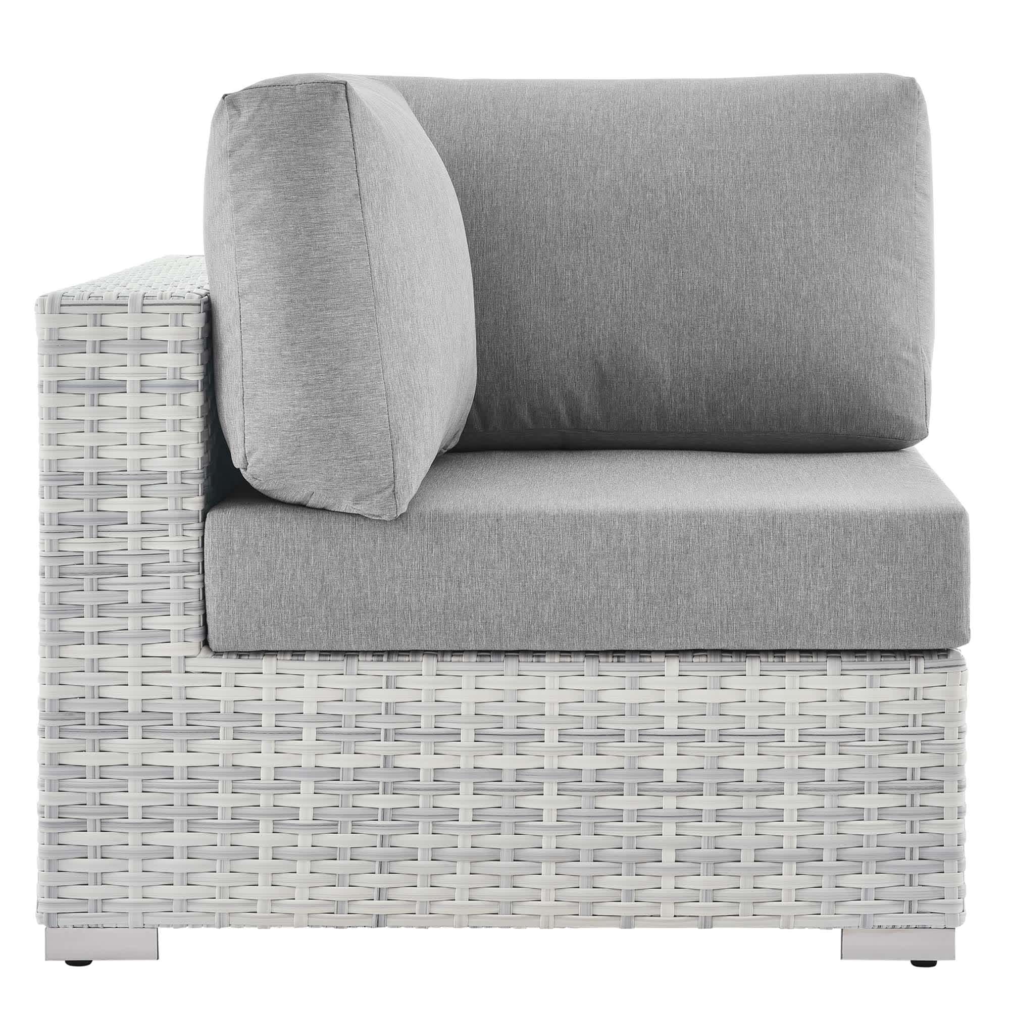 Modway EEI-4296-LGR-GRY Patio-Sofas-Daybeds - View #6