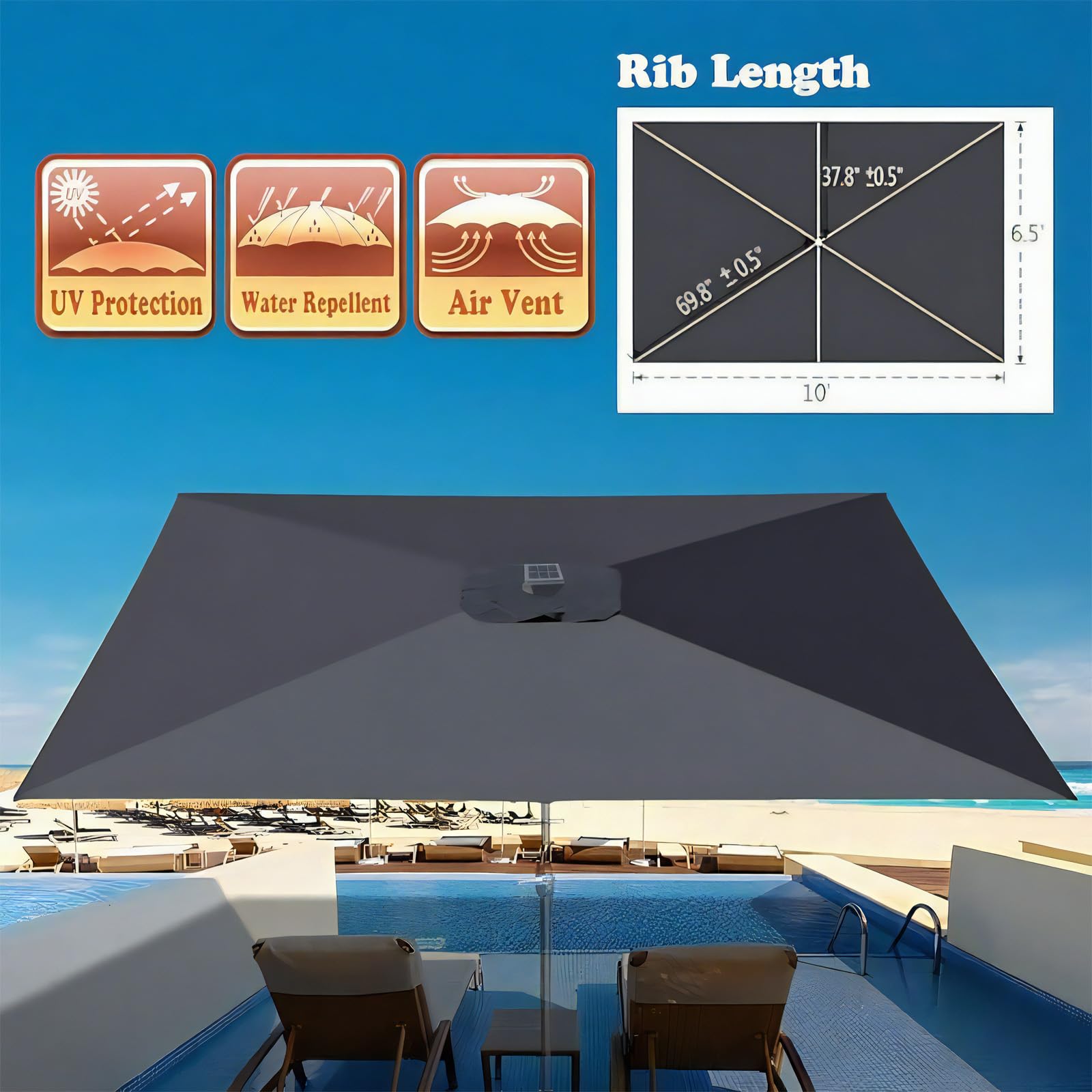 JVFCXXV LJV0813C110 Patio-Umbrella-Accessories - View #5