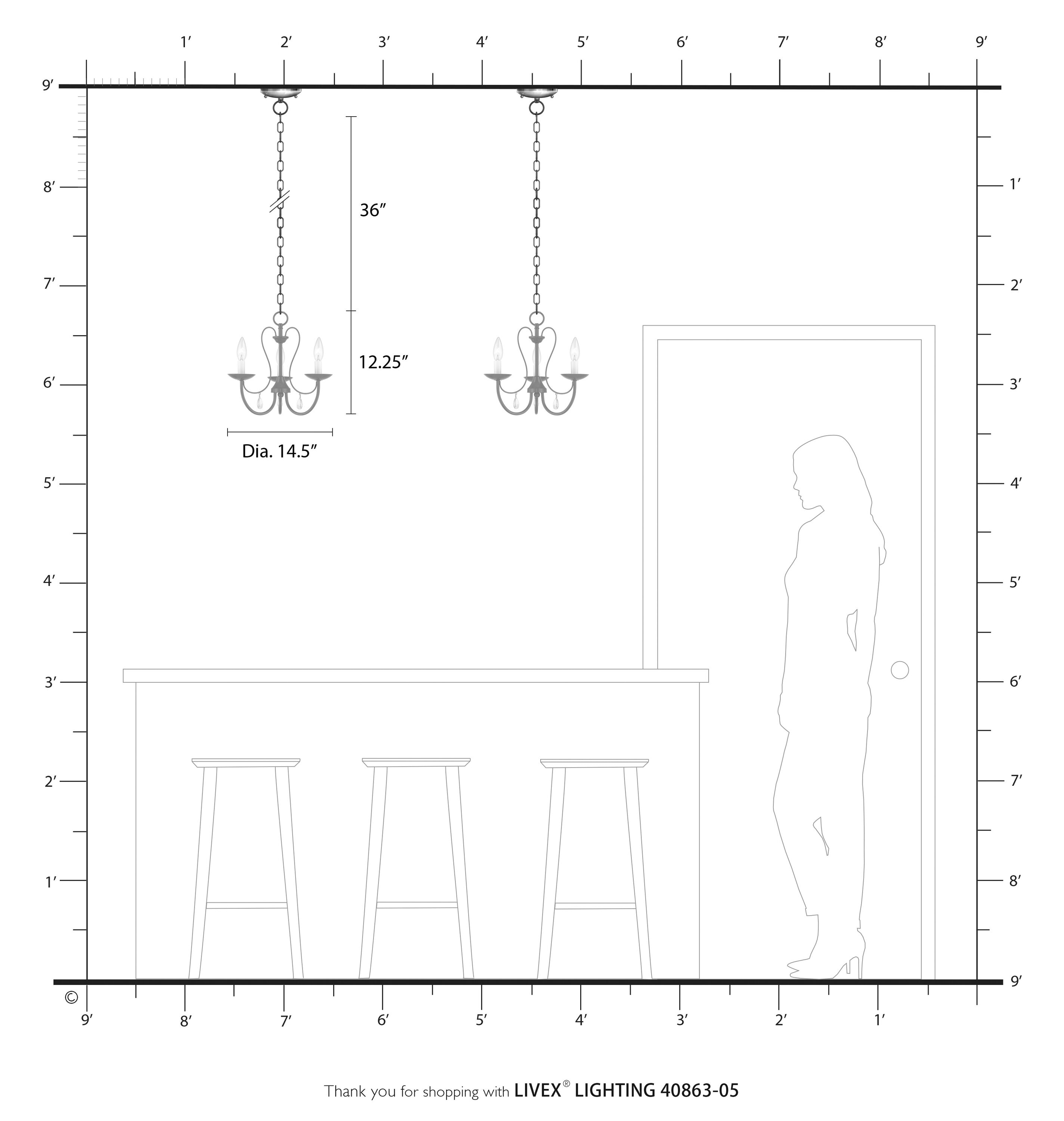 Livex Lighting 40863-05 b090015 - View #6