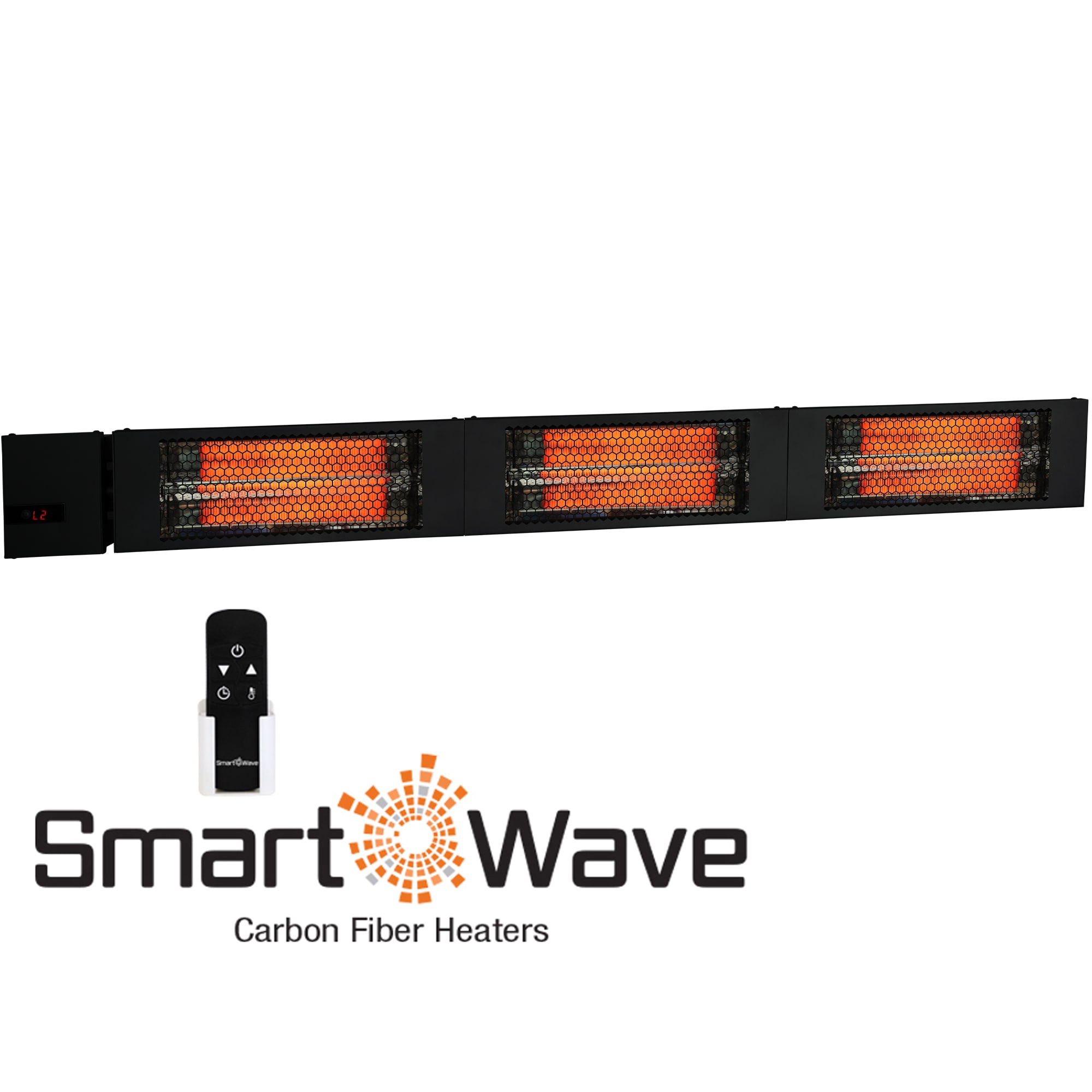 KING RKS2045-RMT-BLK 15354 -BTU 208 -Volt Black Aluminum Electric Patio Heater