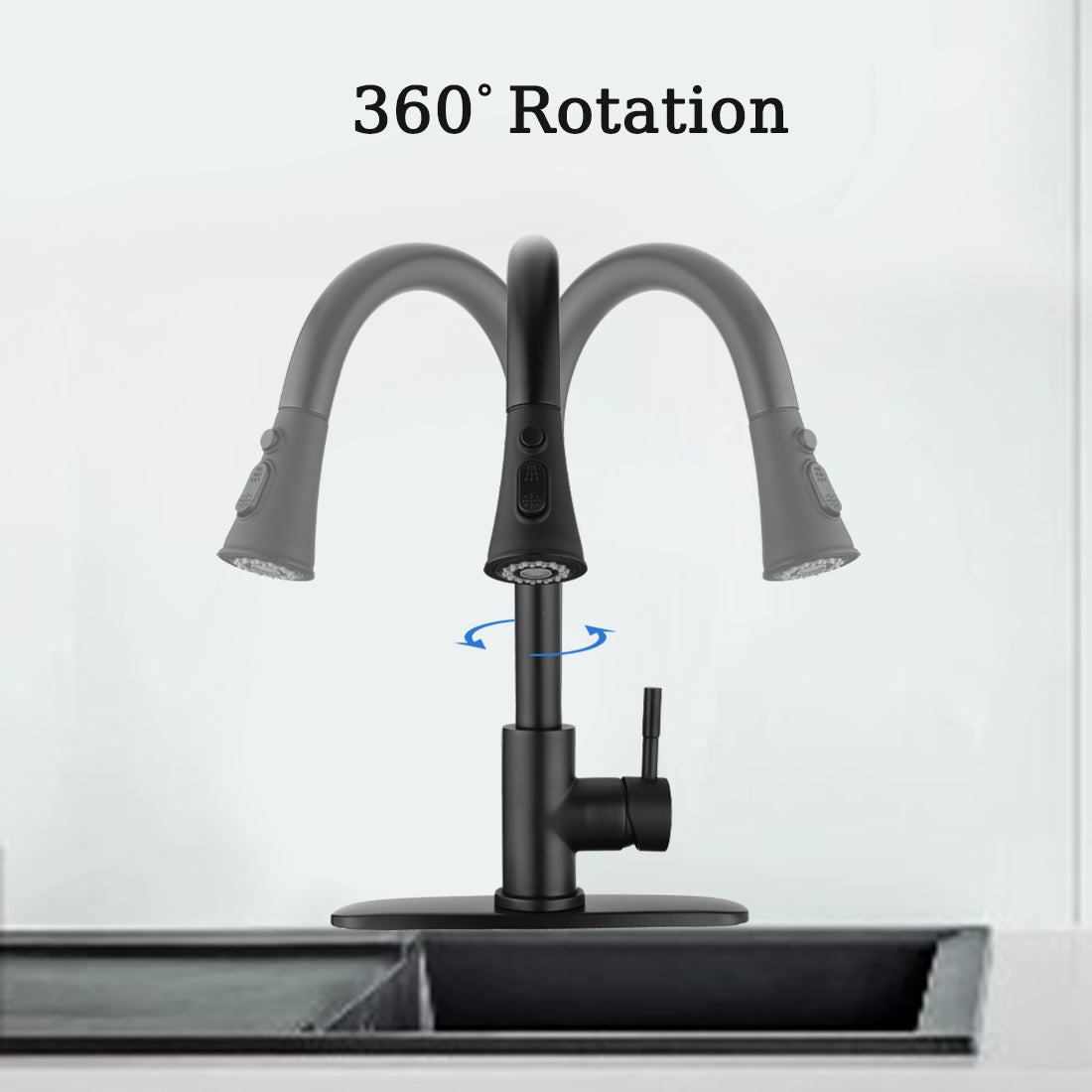 Boyel Living MS-ID-D3411-MB Kitchen-Faucets - View #6