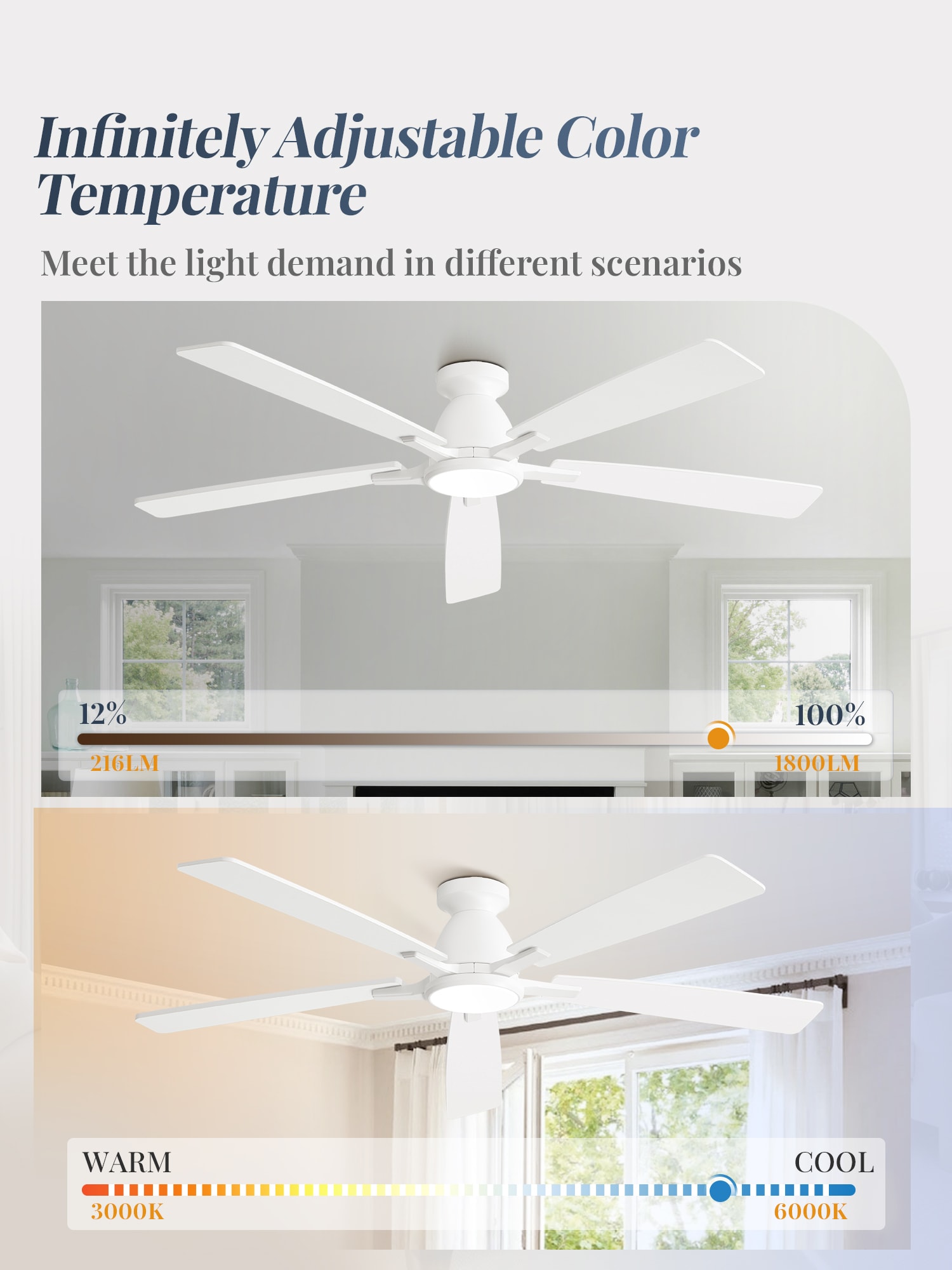ZMISHIBO F-LY60WT-1X01LS Ceiling-Fans - View #3