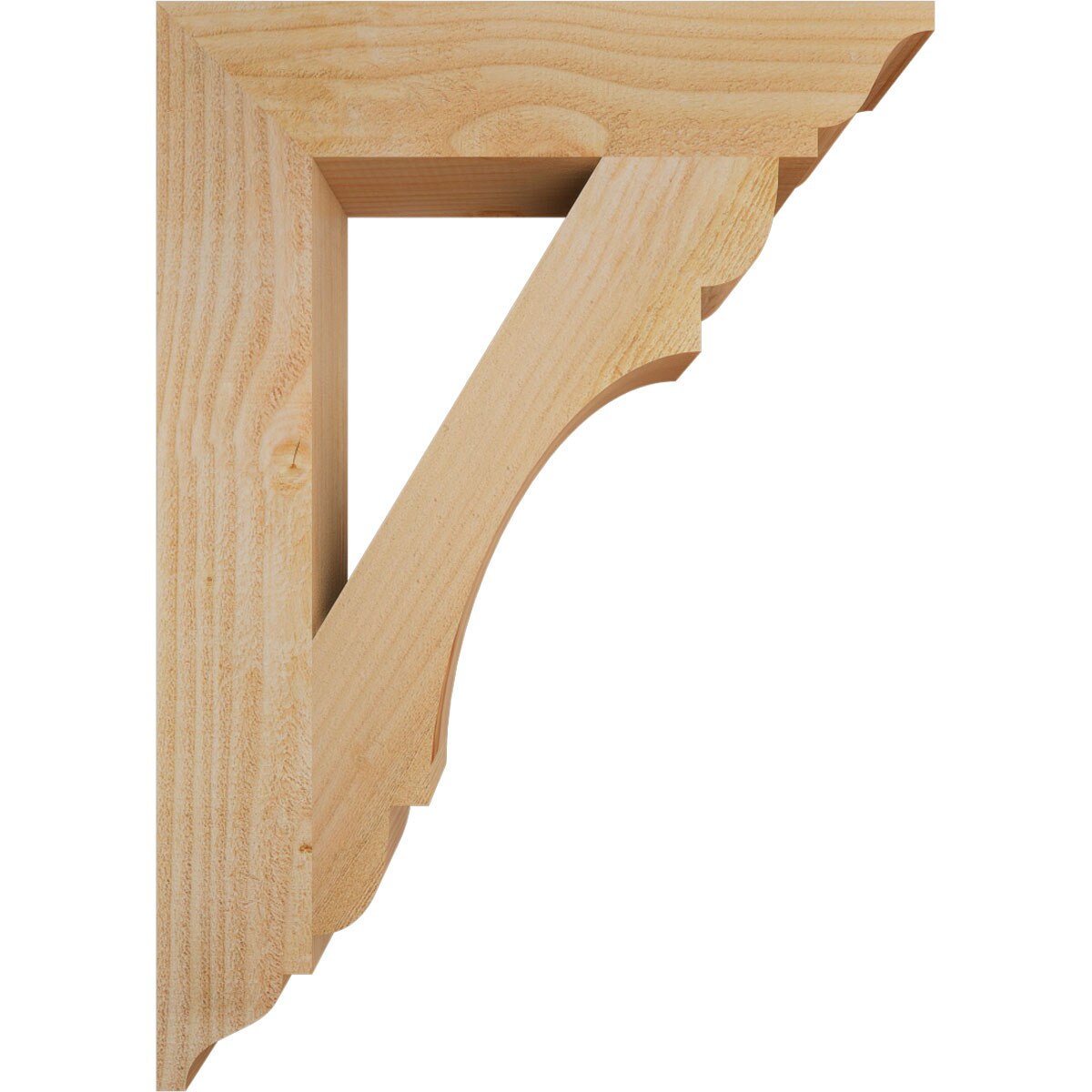 Ekena Millwork BKT04X20X28OLY01RDF Exterior-Brackets-Braces - View #3