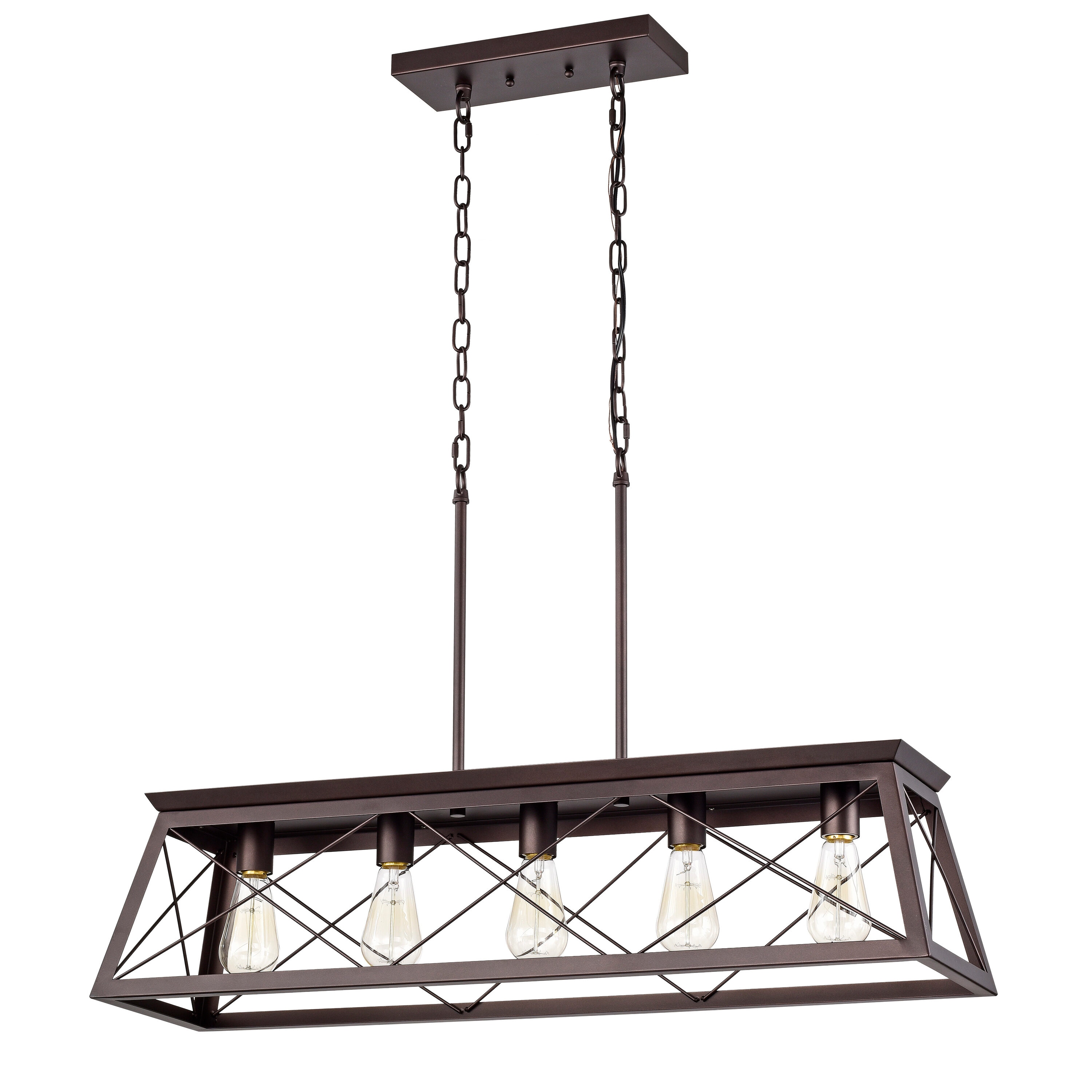 oil rubbed bronze farmhouse chandelier