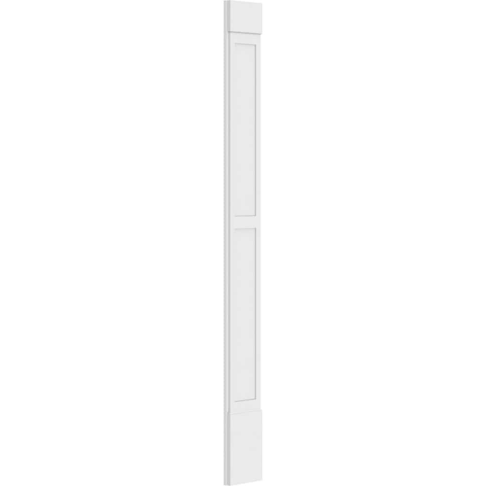Ekena Millwork PILP12X120DFP01-2 Entry-Door-Casing-Accents - View #4