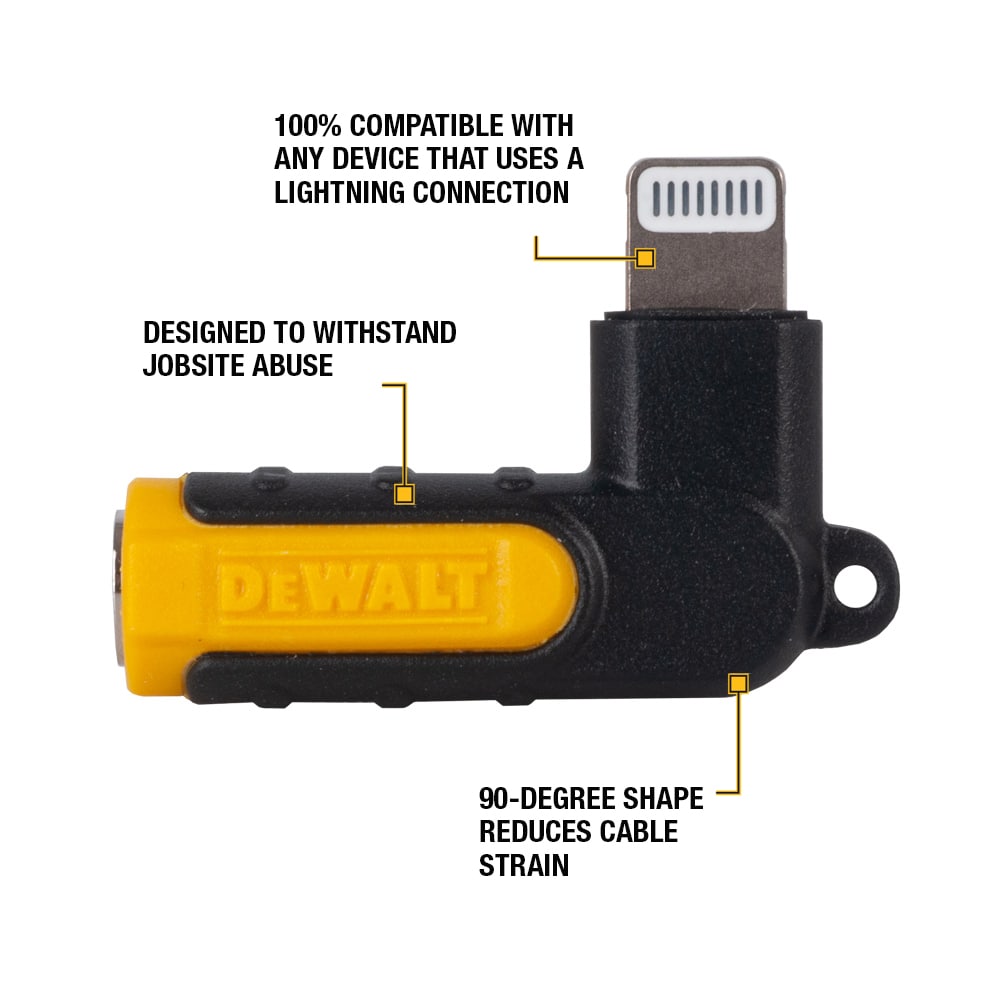DEWALT 190 9037 DW2 Audio-Connectors - View #4