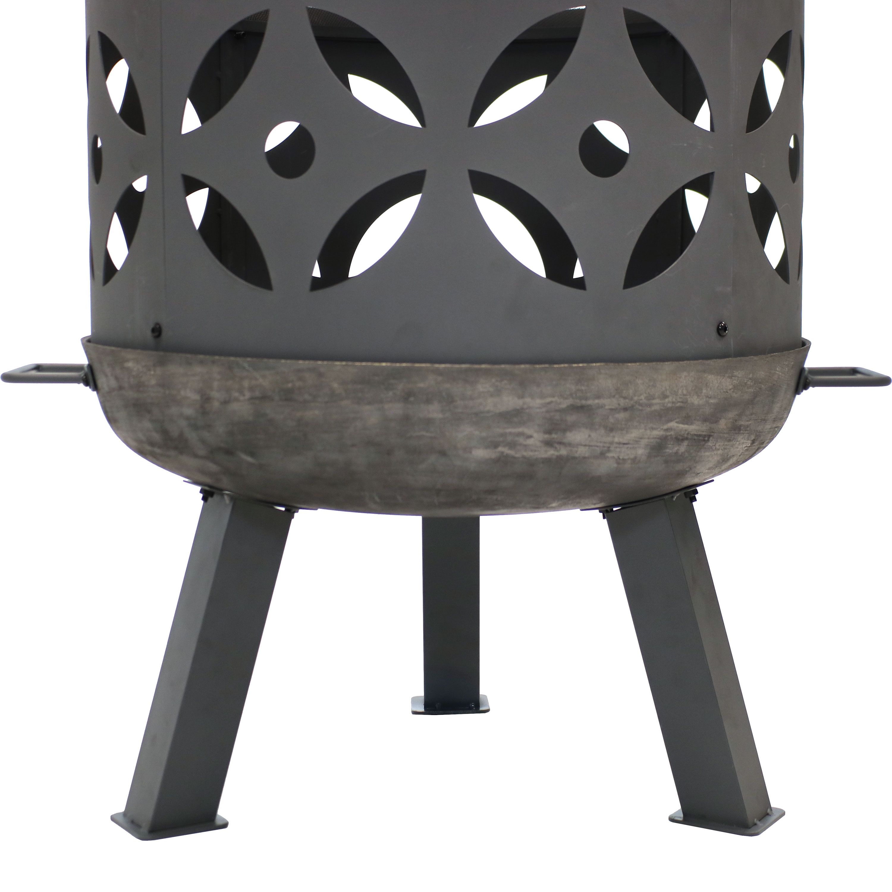 Sunnydaze Decor RCM-LG561N Outdoor-Woodburning-Firepits - View #9