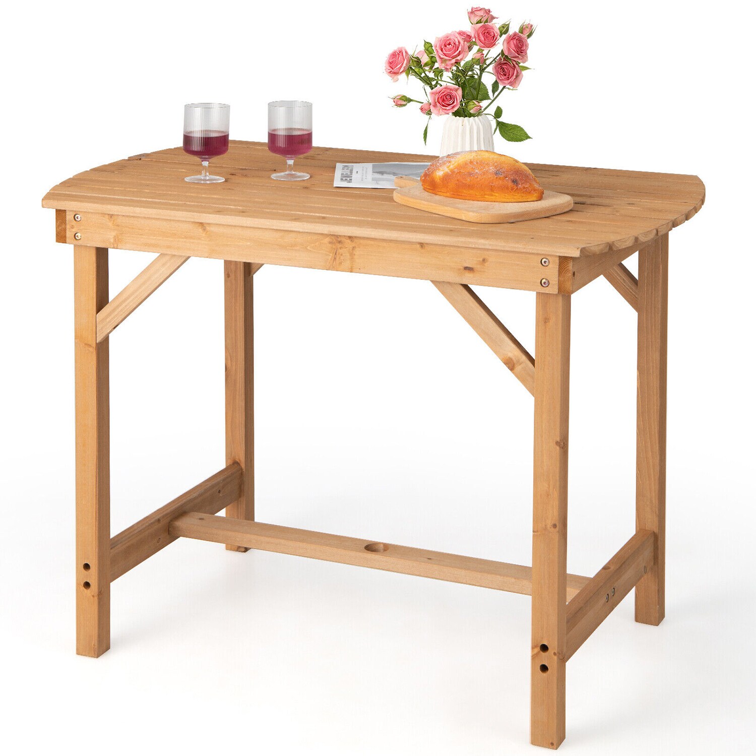 WELLFOR TDG10923BN Patio-Tables - View #8