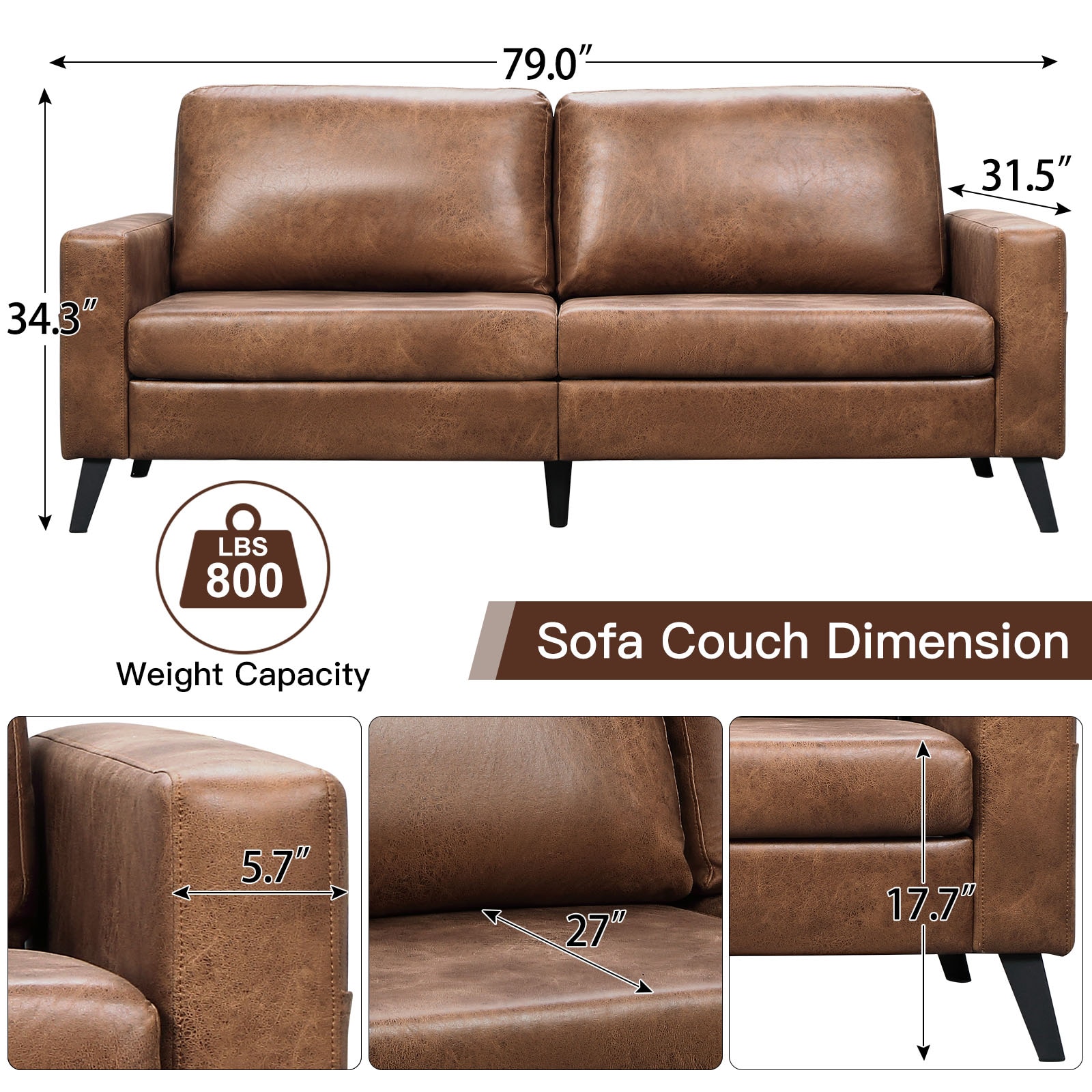 AECOJOY 13136GL-LS02 Sofas-Loveseats - View #2