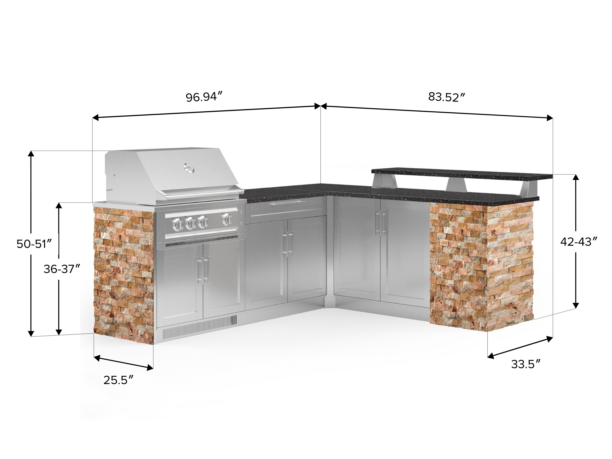 NewAge Products 69343 Modular-Outdoor-Kitchens - View #4