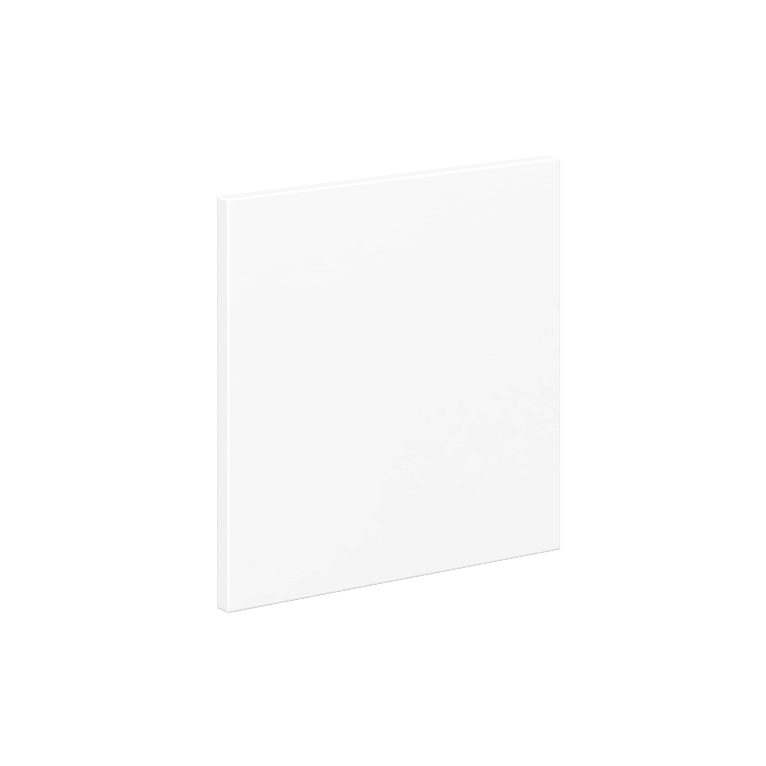 Hugo&Borg - Lasalle 15-in W x 15-in H Bright White Slab Laminate Slab Base and wall and pantry ca...