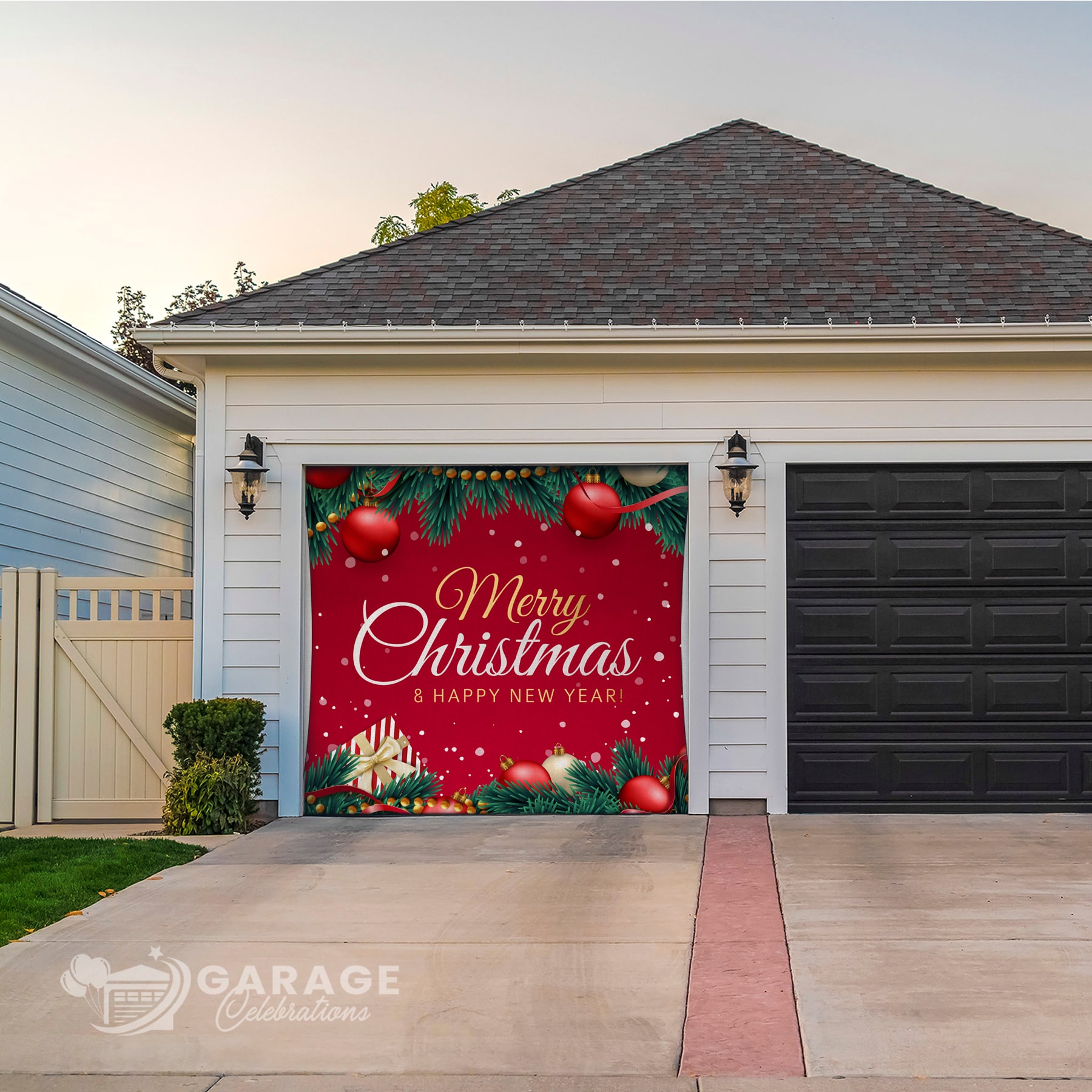 Garage Celebrations 84-in Decoration Christmas Decor in the Christmas ...