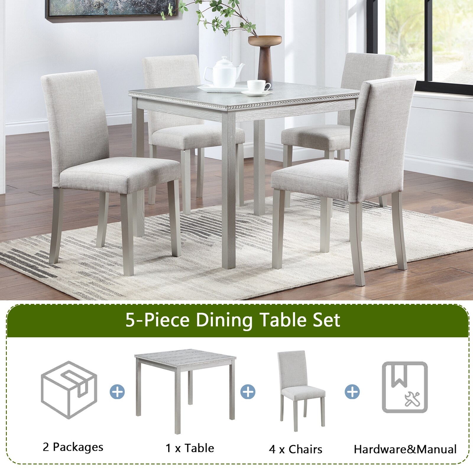 Siavonce XHS00042 Dining-Sets - View #6