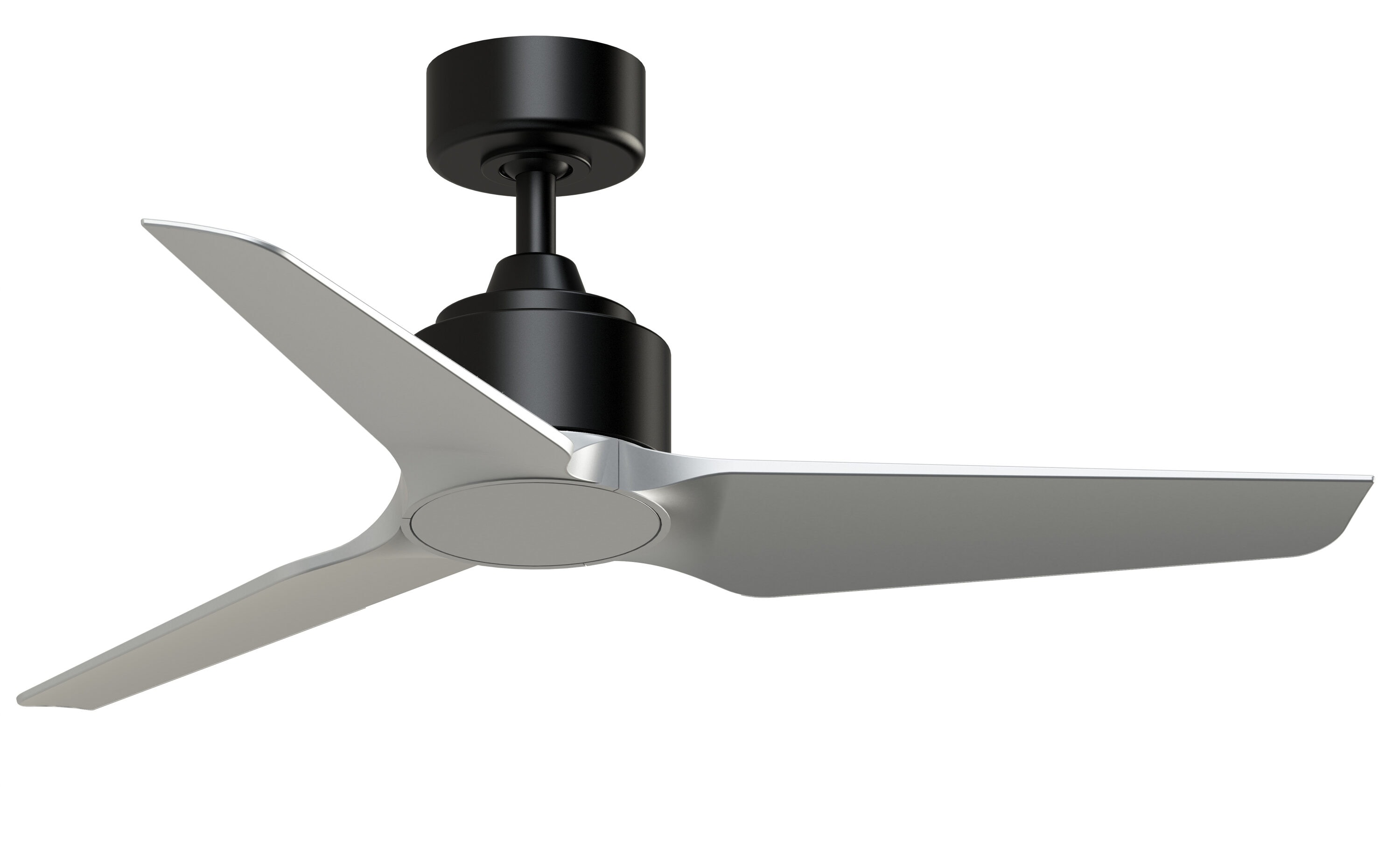 Fanimation Wrap Custom 84-in Matte White with Natural Blades Indoor/Outdoor Smart Ceiling Fan Light Kit Compatible and Remote (3-Blade) FPD8531MW-84N Sansujyuku sansujyuku.com