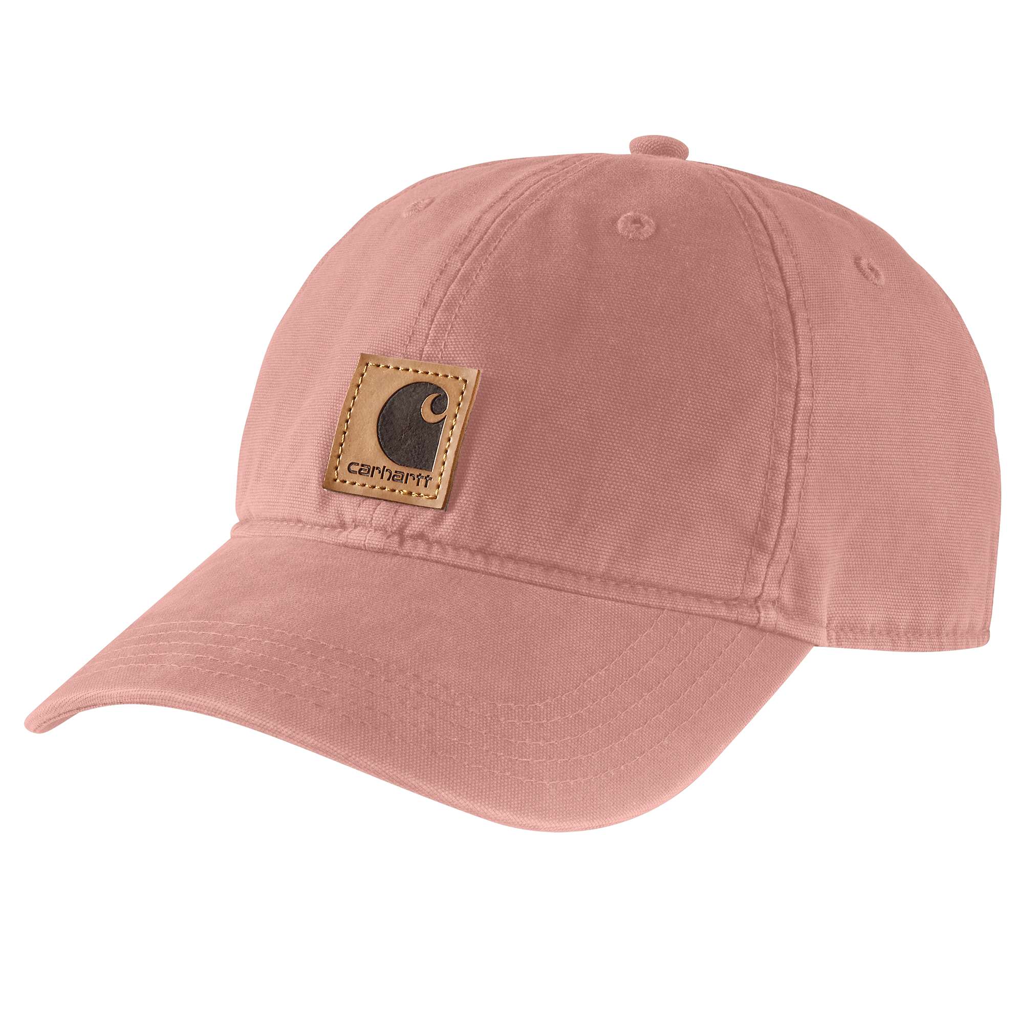 Carhartt Men's Cameo Brown Cotton Baseball Cap in the Hats department ...