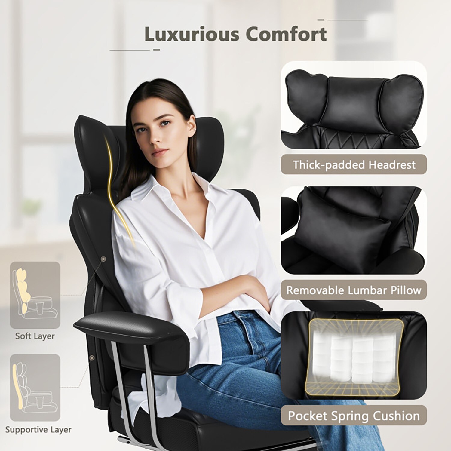 GZMR GZ-W2210 Office-Chairs - View #6