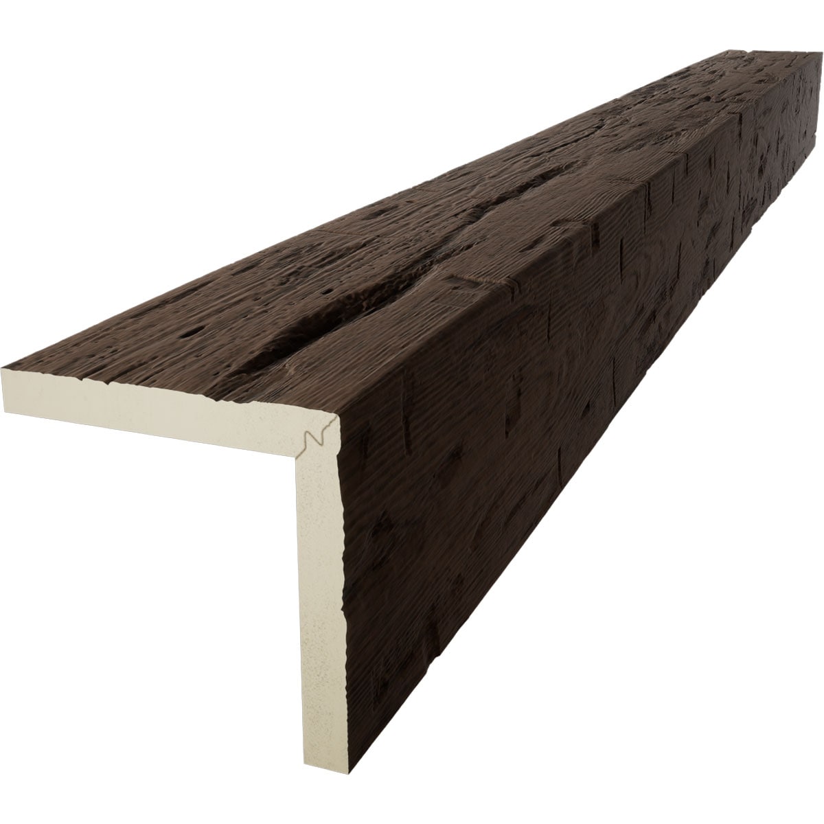 Ekena Millwork BMHH2C0040X120X168ZD Faux-Beams - View #5