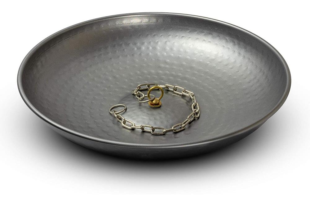 Monarch Rain Chains 29425 Pewter Aluminum Basin