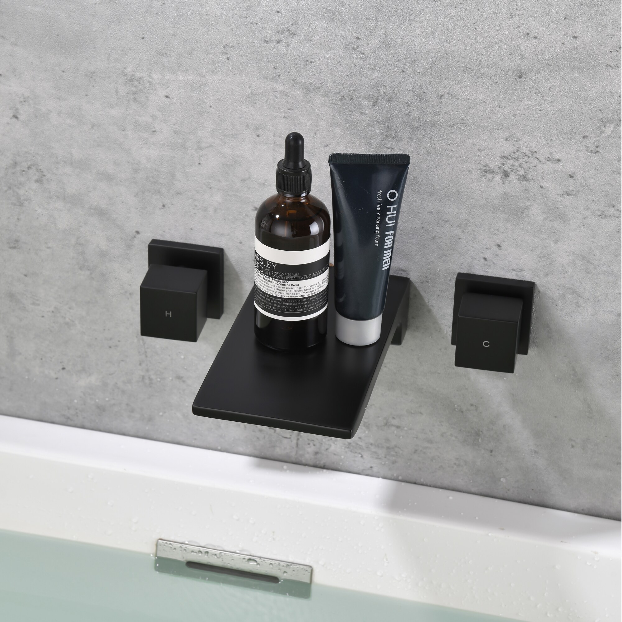 WELLFOR SMG-2419MB Roman-Tub-Faucets - View #5