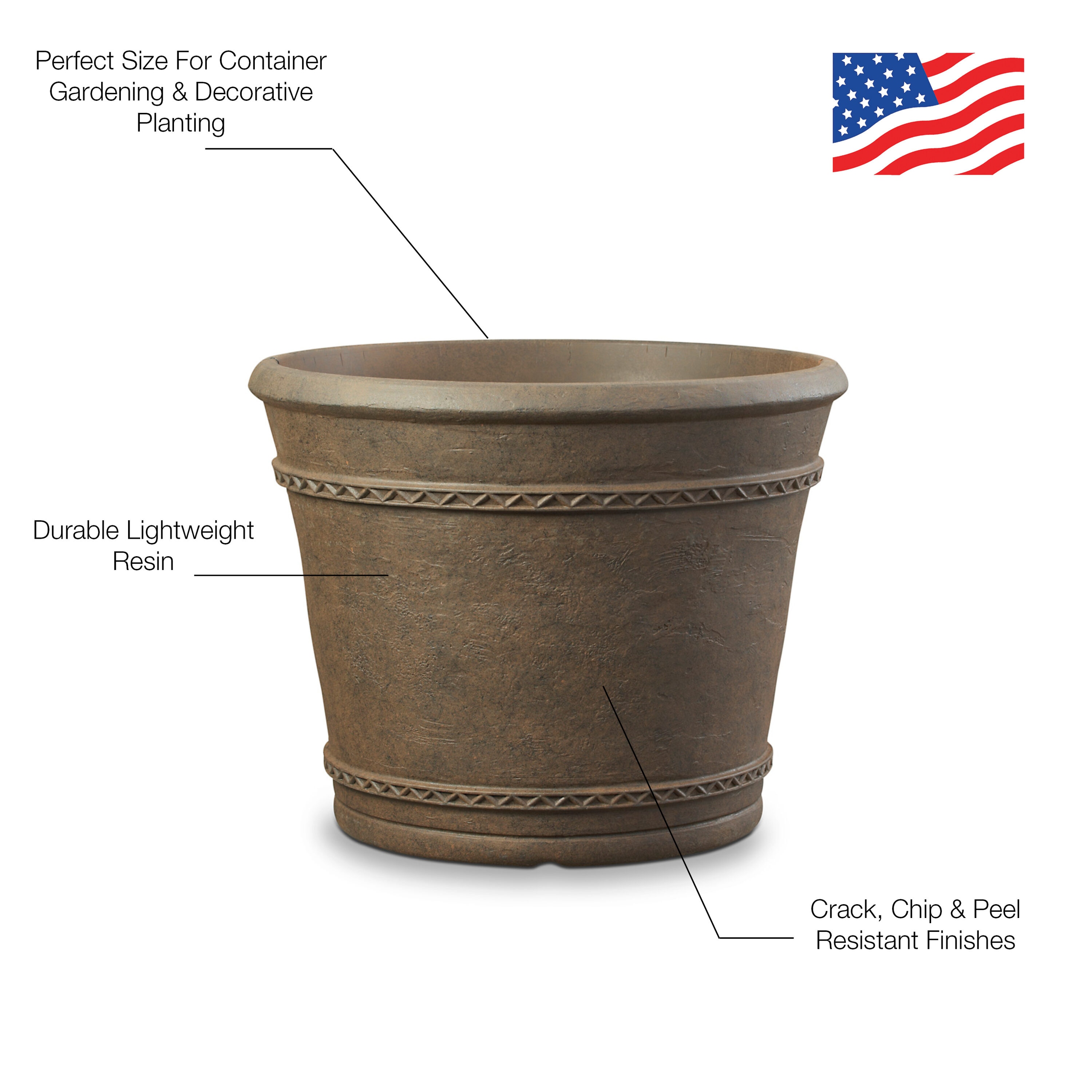 Megalos (Extra Large Pot / Planter Container)