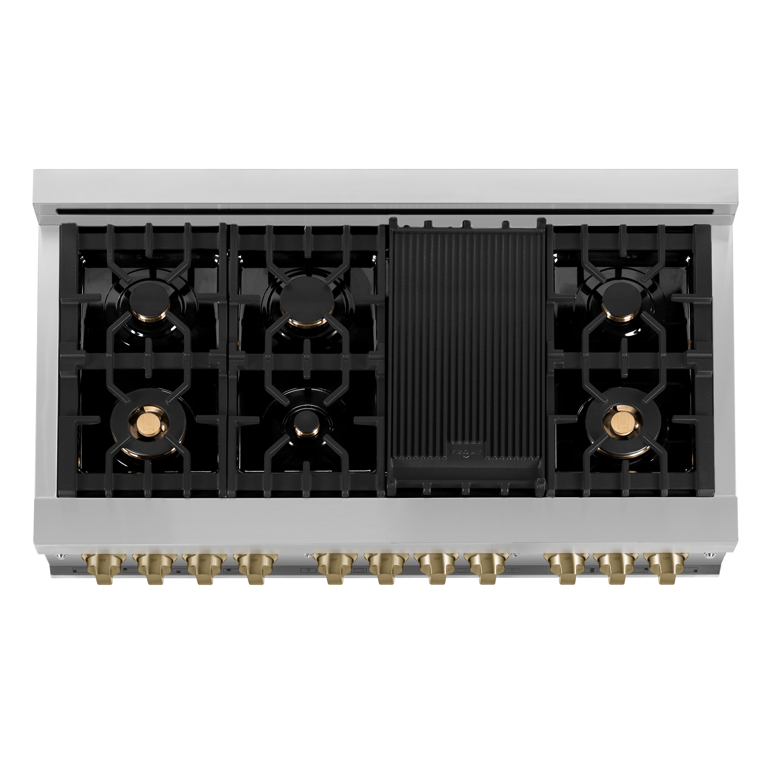 ZLINE KITCHEN & BATH RAZ-48-CB Double-Dual-Fuel-Ranges - View #18