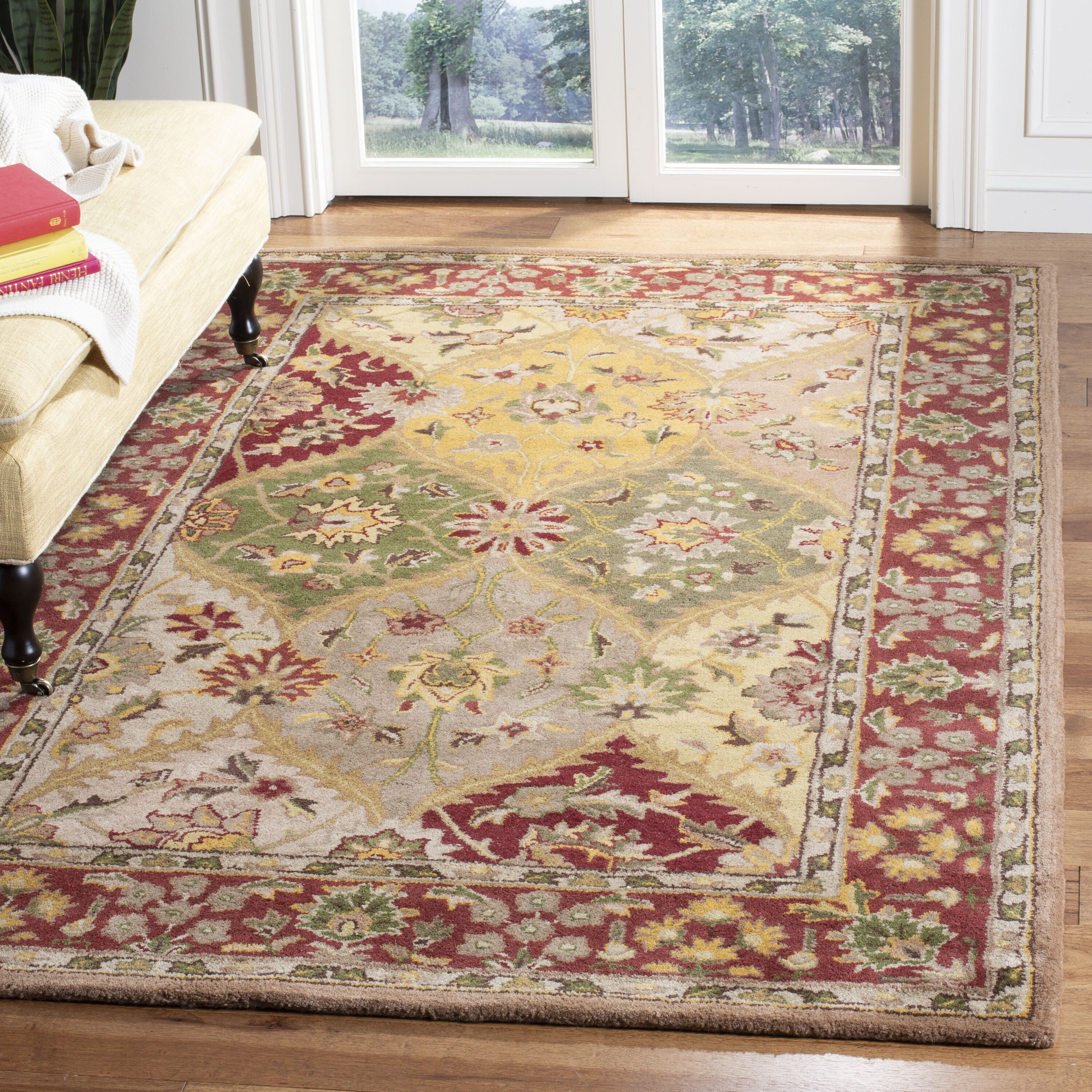  Heritage 111 Multi Traditional 5ft x 8ft Medium Rectangle Rug