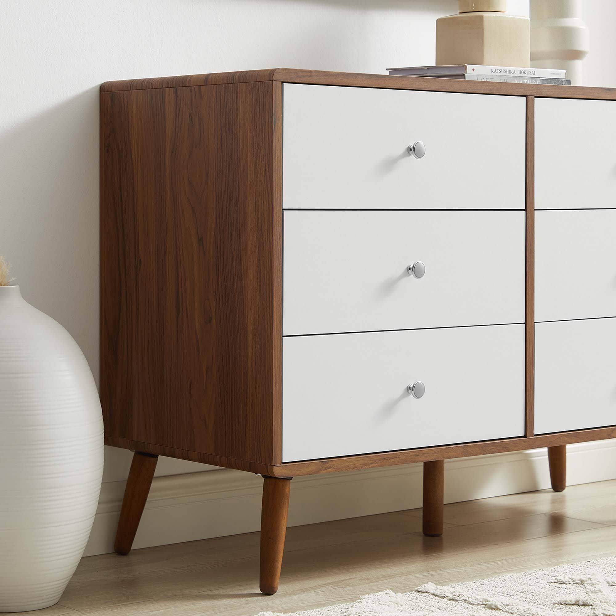 Modway MOD-7021-WAL-WHI dressers - View #4