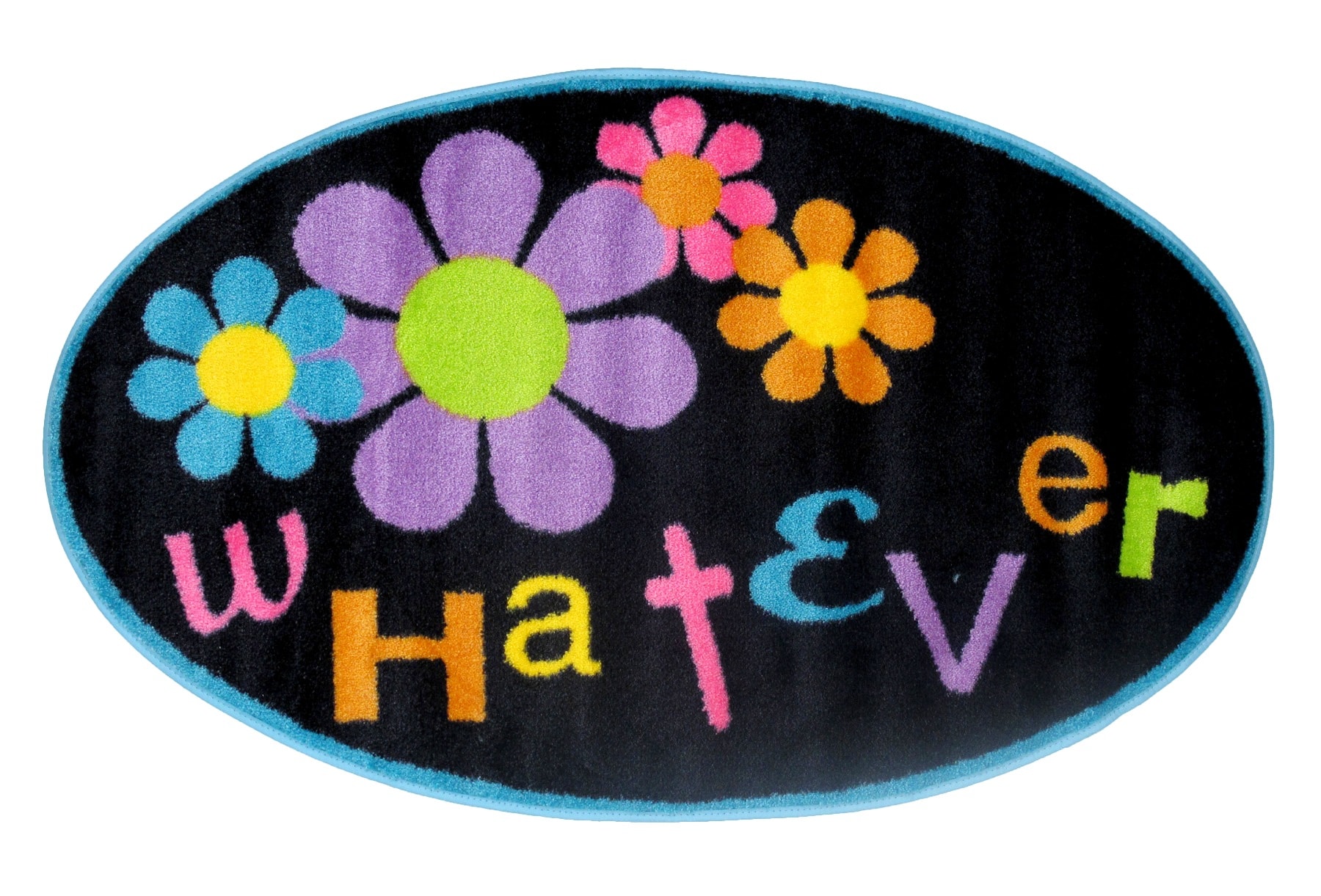 Fun Rugs FTS-161 3151 Fun Time Shape 2 X 4 (ft) Multi-color Oval Indoor Area Rug