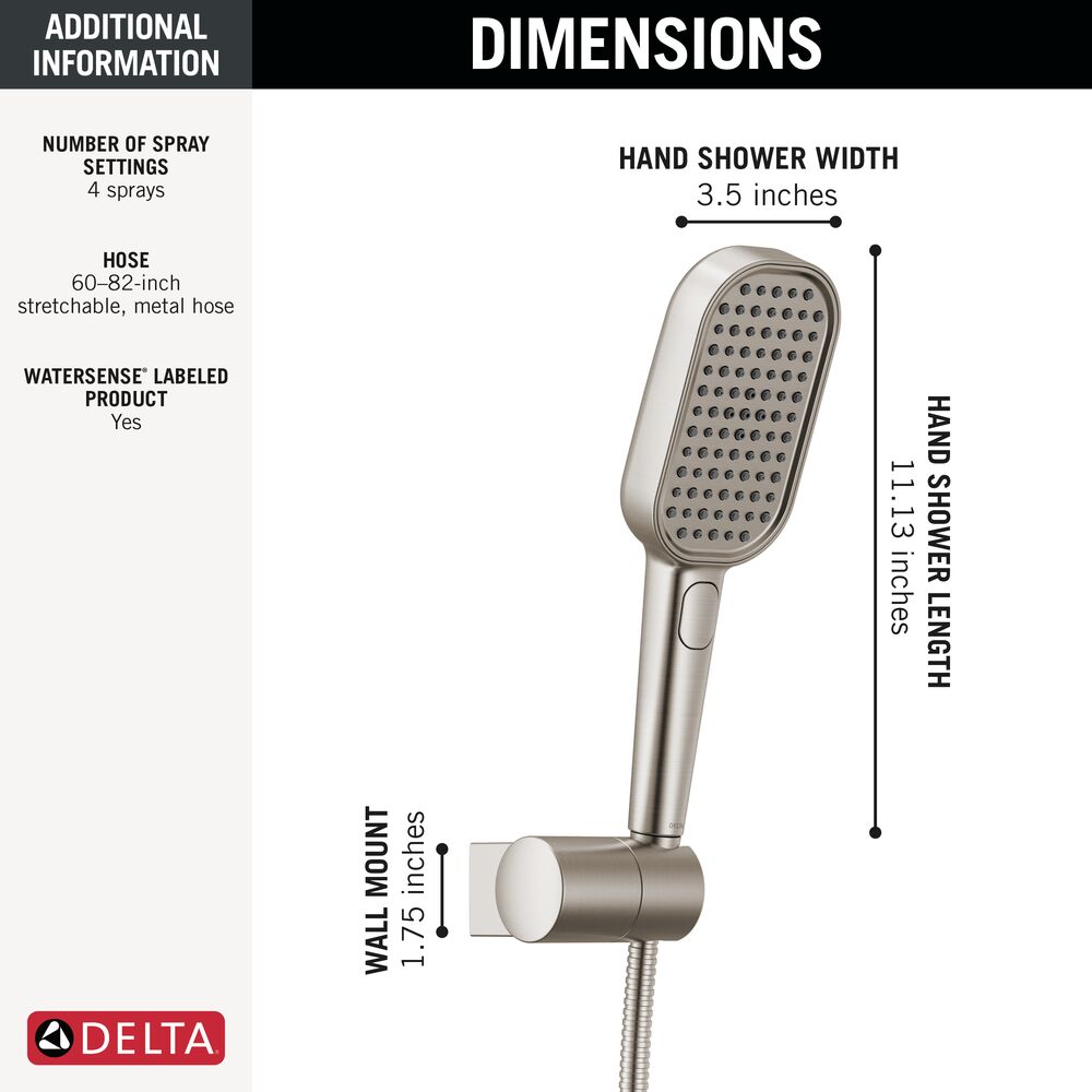 Delta 55915-SS-PR Fixed-Showerhead - View #3