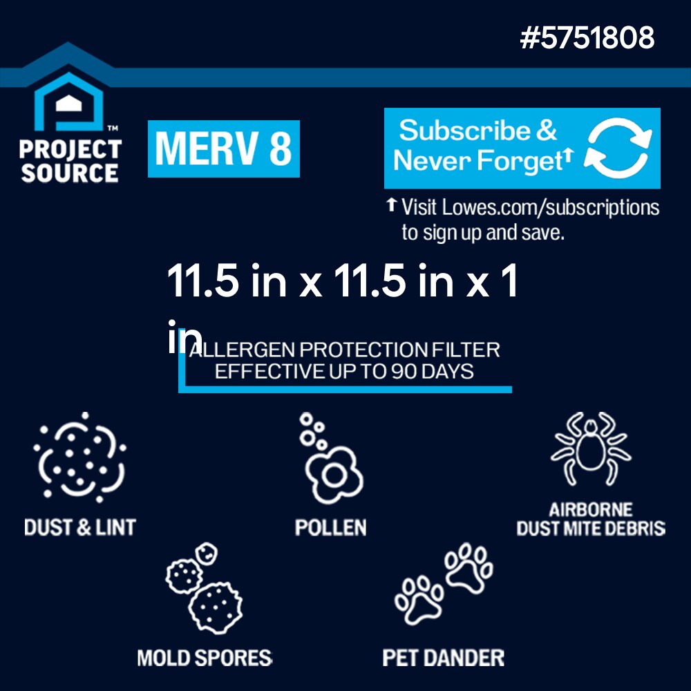 Project Source 5751808 Air-Filters - View #2
