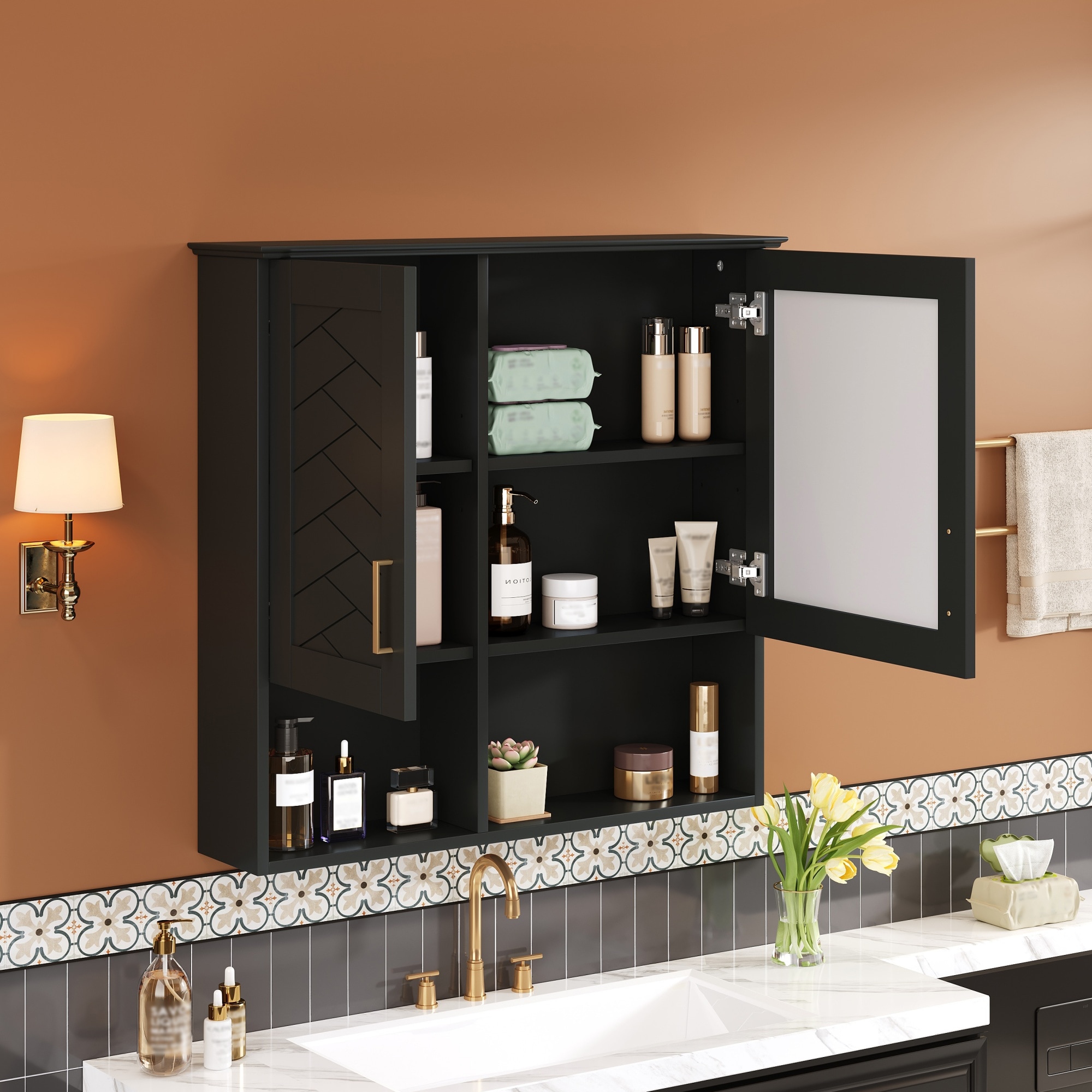 Forclover FSC-W1435P194675 Bathroom-Medicine-Cabinets - Thumbnail View #4