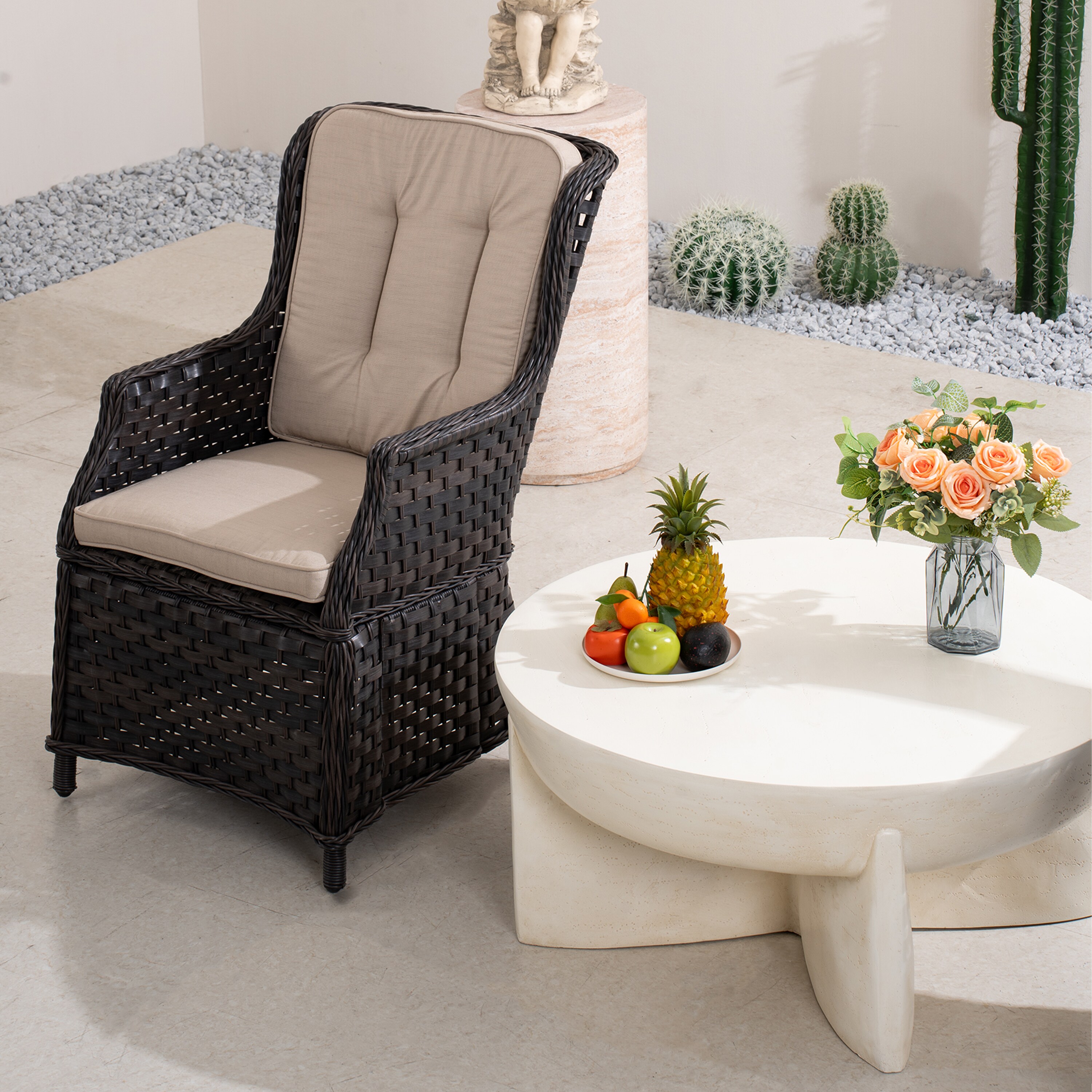 Direct Wicker DWT-152TABE&010BR Patio-Dining-Sets - View #12