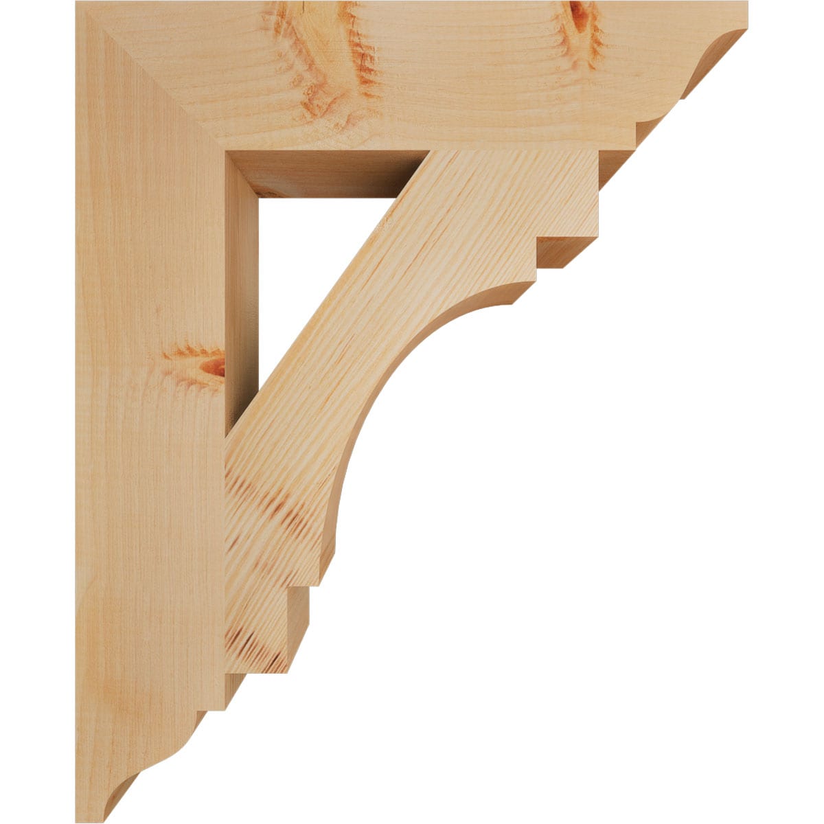Ekena Millwork BKT04X18X22MRC01SDF Exterior-Brackets-Braces - View #3