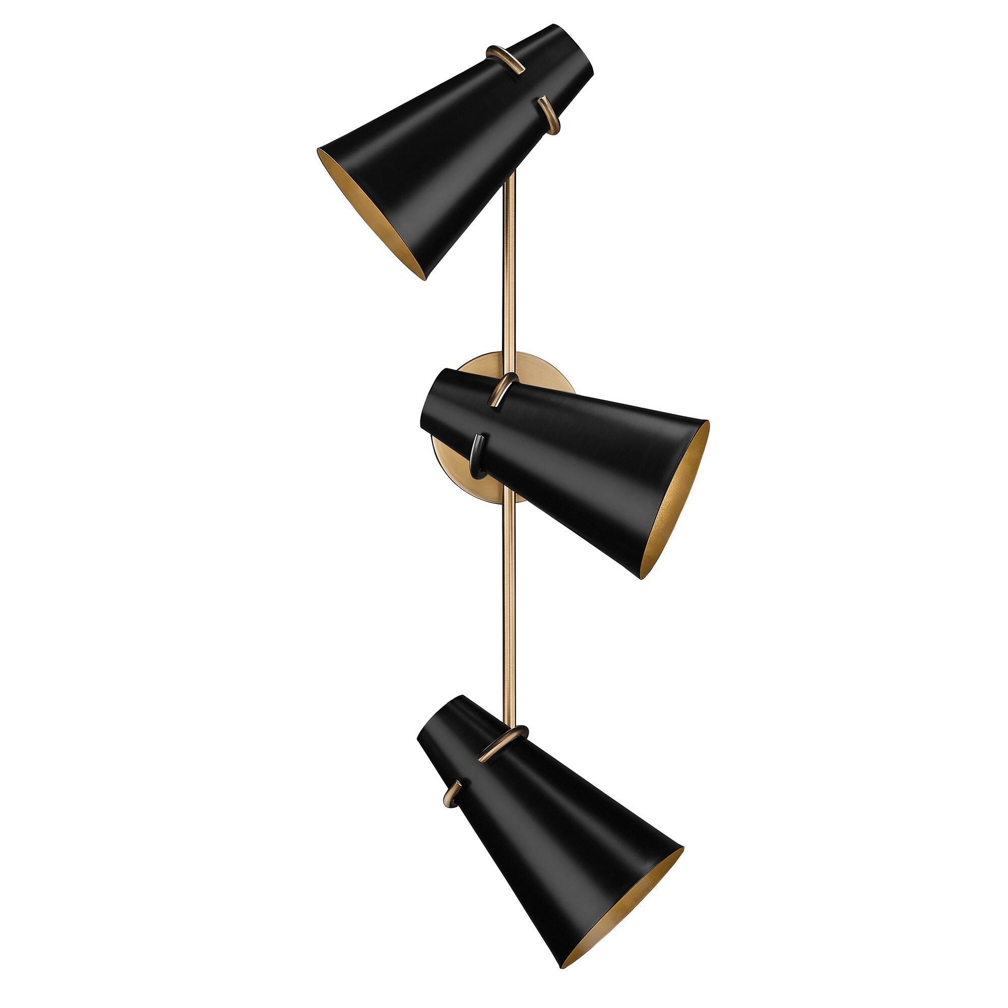 Golden Lighting 2122-BA3 MBS-BLK b089995 - View #4