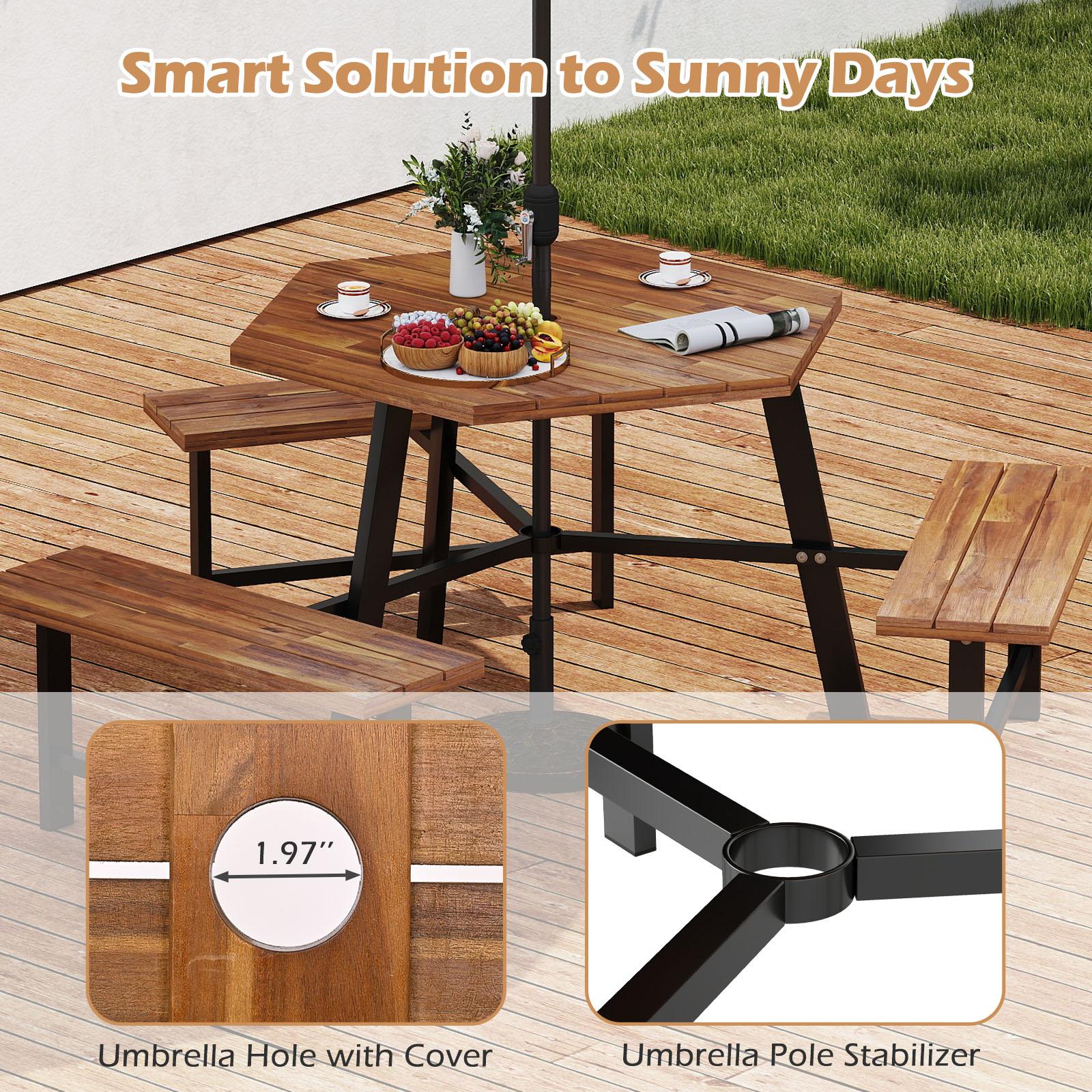 BABOOM BMMP-W74054 Picnic-Tables - View #6