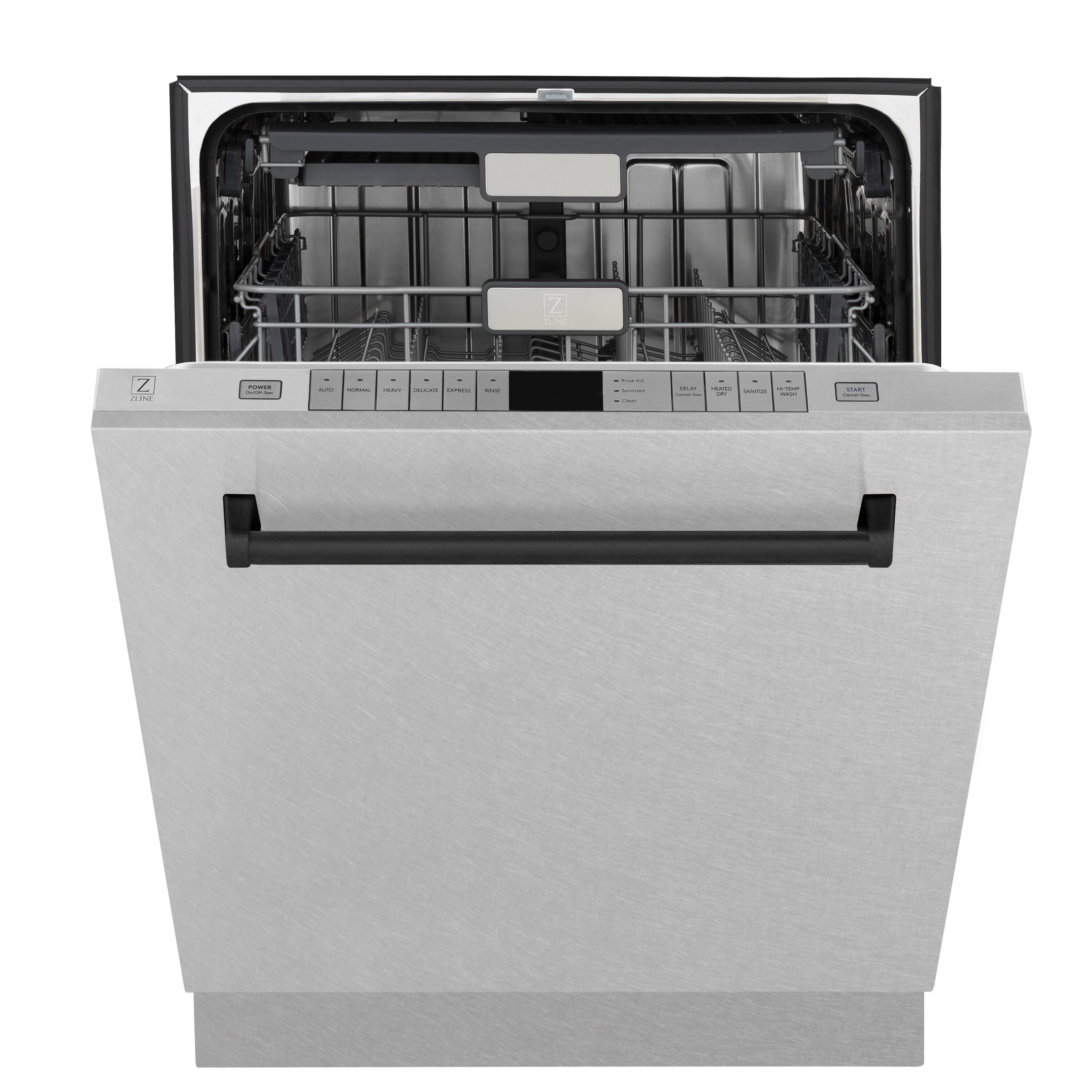ZLINE KITCHEN & BATH DWMTZ-SN-24-MB Builtin-Dish - View #4
