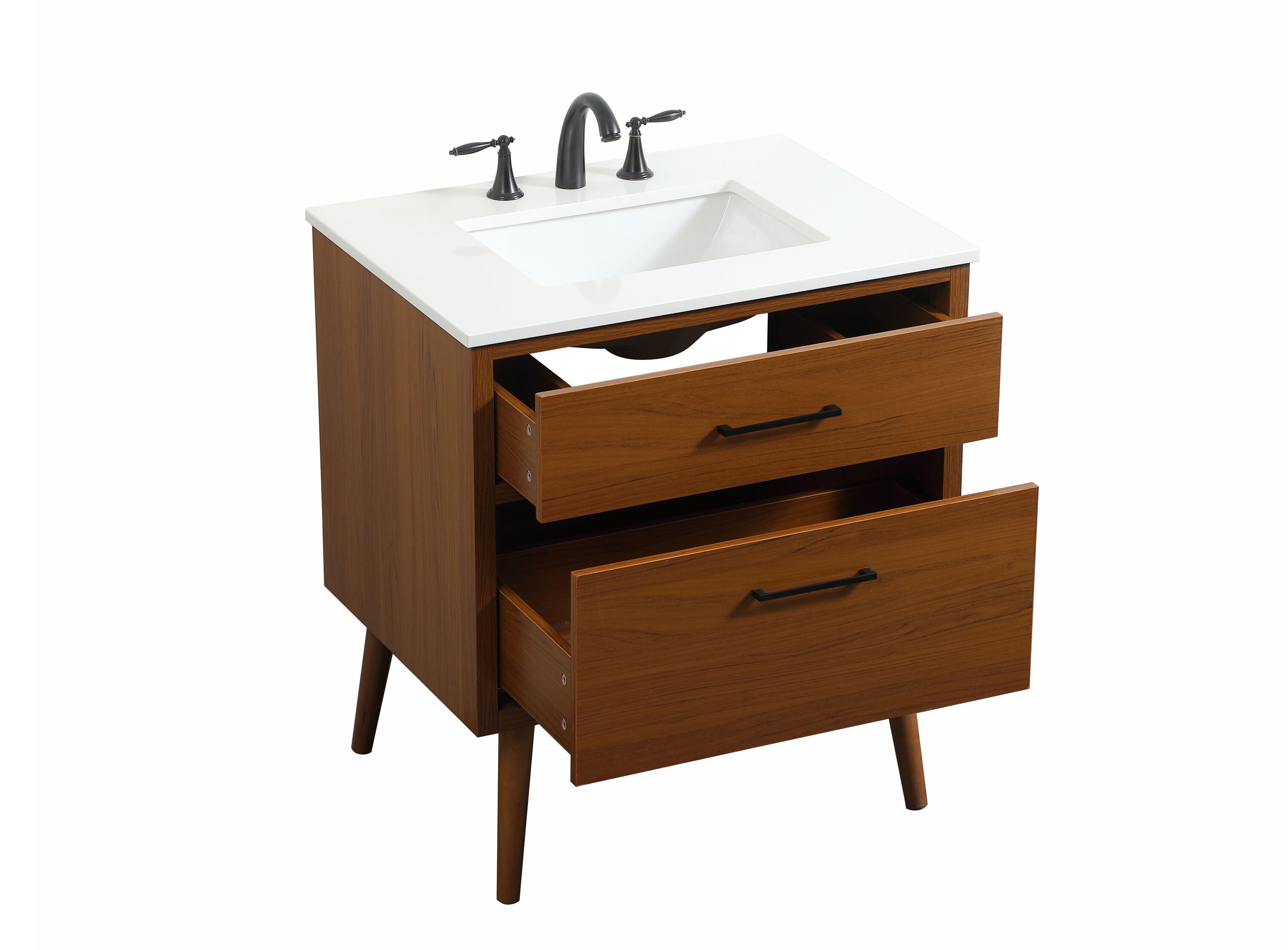 Elegant Decor HF123090MTK Bath-Vanity-Combo - View #10