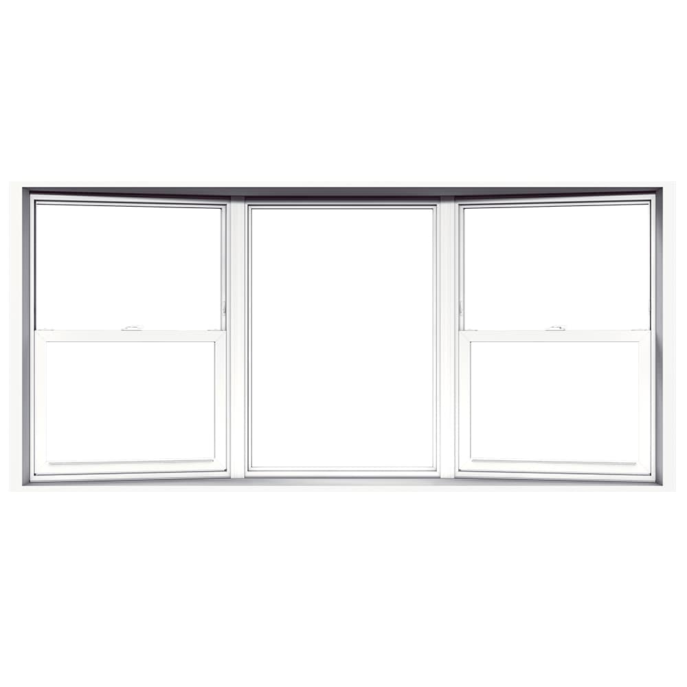 JELD-WEN V-2500 71-1/2-in x 41-1/2-in Single-hung Vinyl New ...