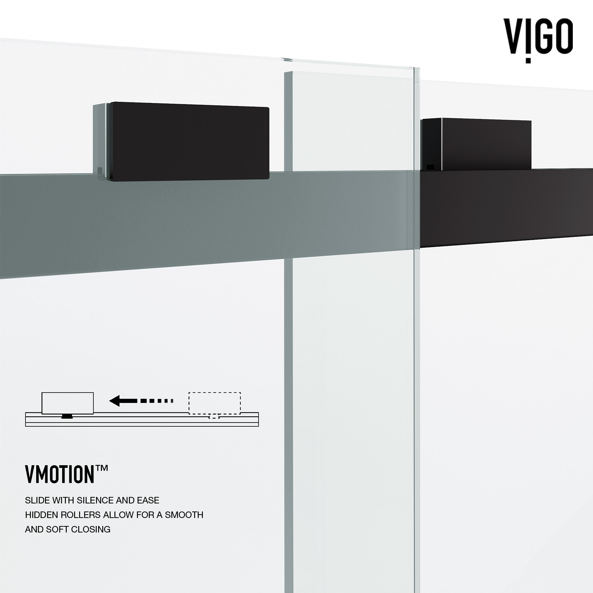 VIGO VG6023MBCL6066 Bathtub-Doors - View #13